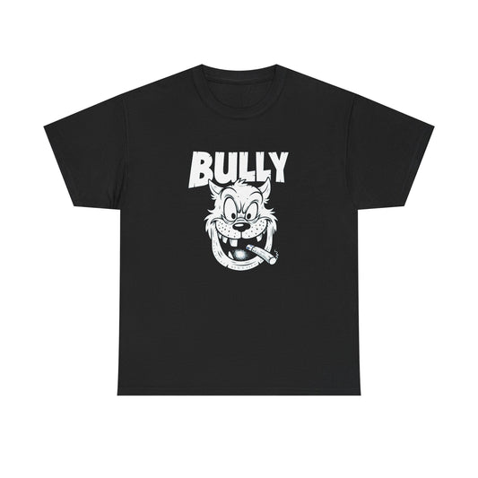 Bully Dog Cartoon Vintage T Shirt Unisex Heavy Cotton Tee