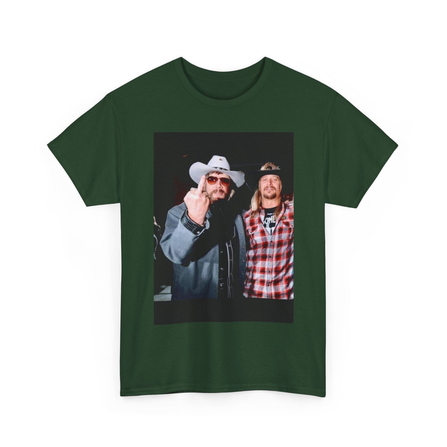 Hank Williams jr T-shirt kid rock country vintage Unisex Heavy Cotton AMERICAN