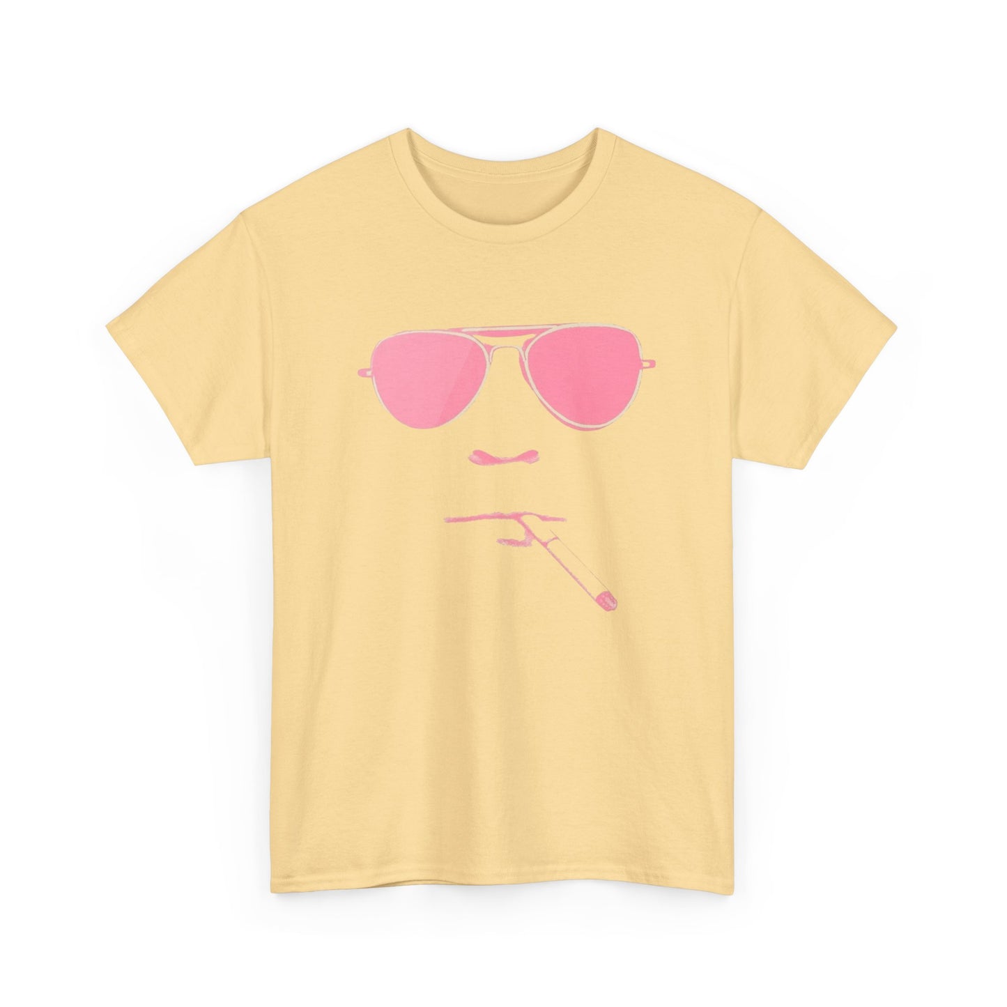 Hunter S Thompson Graphic T Shirt Unisex Heavy Cotton Tee Gift