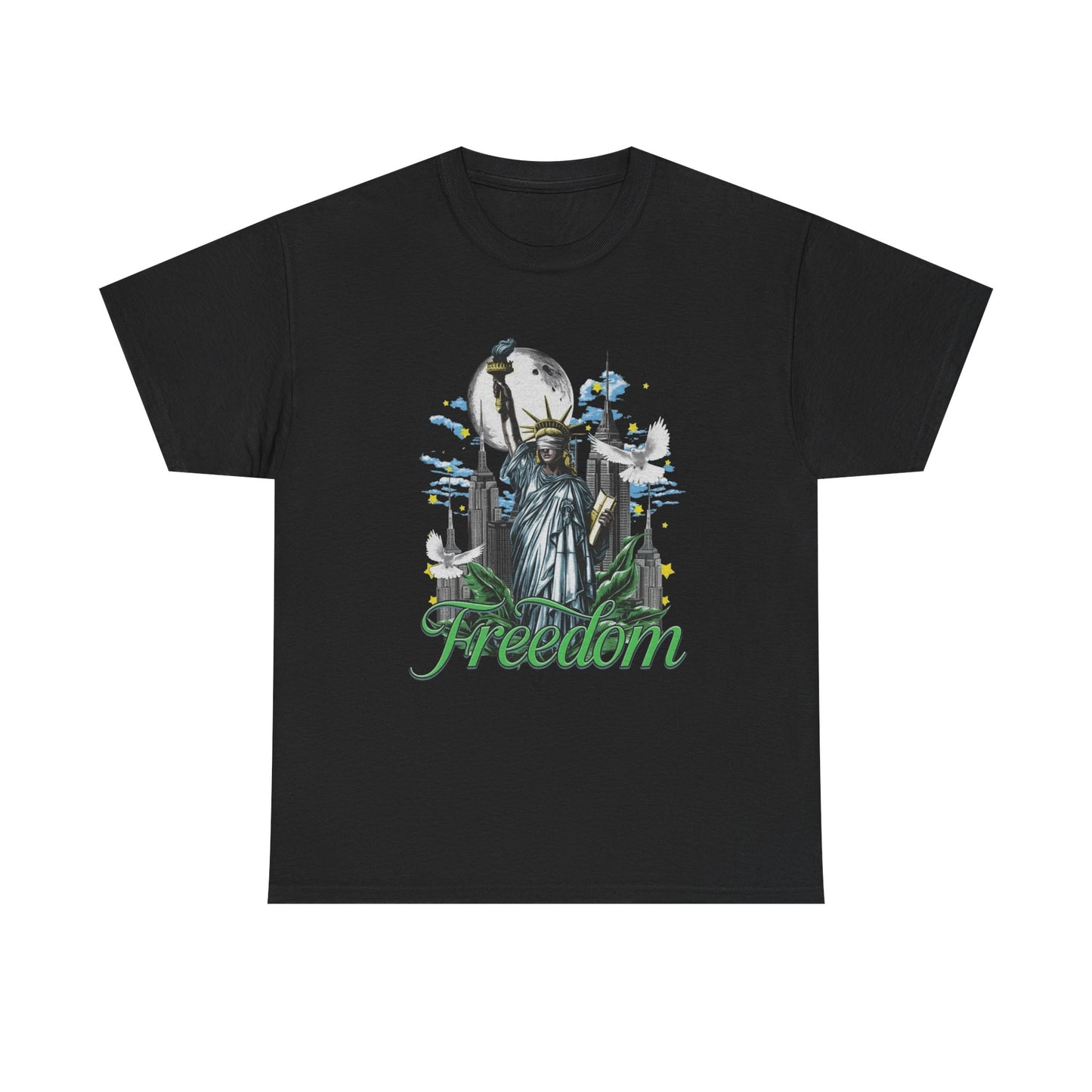 USA Freedom Graphic T Shirt Heavy Cotton Tee NEW ADULT UNISEX