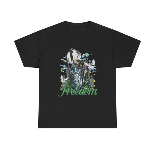 USA Freedom Graphic T Shirt Heavy Cotton Tee NEW ADULT UNISEX