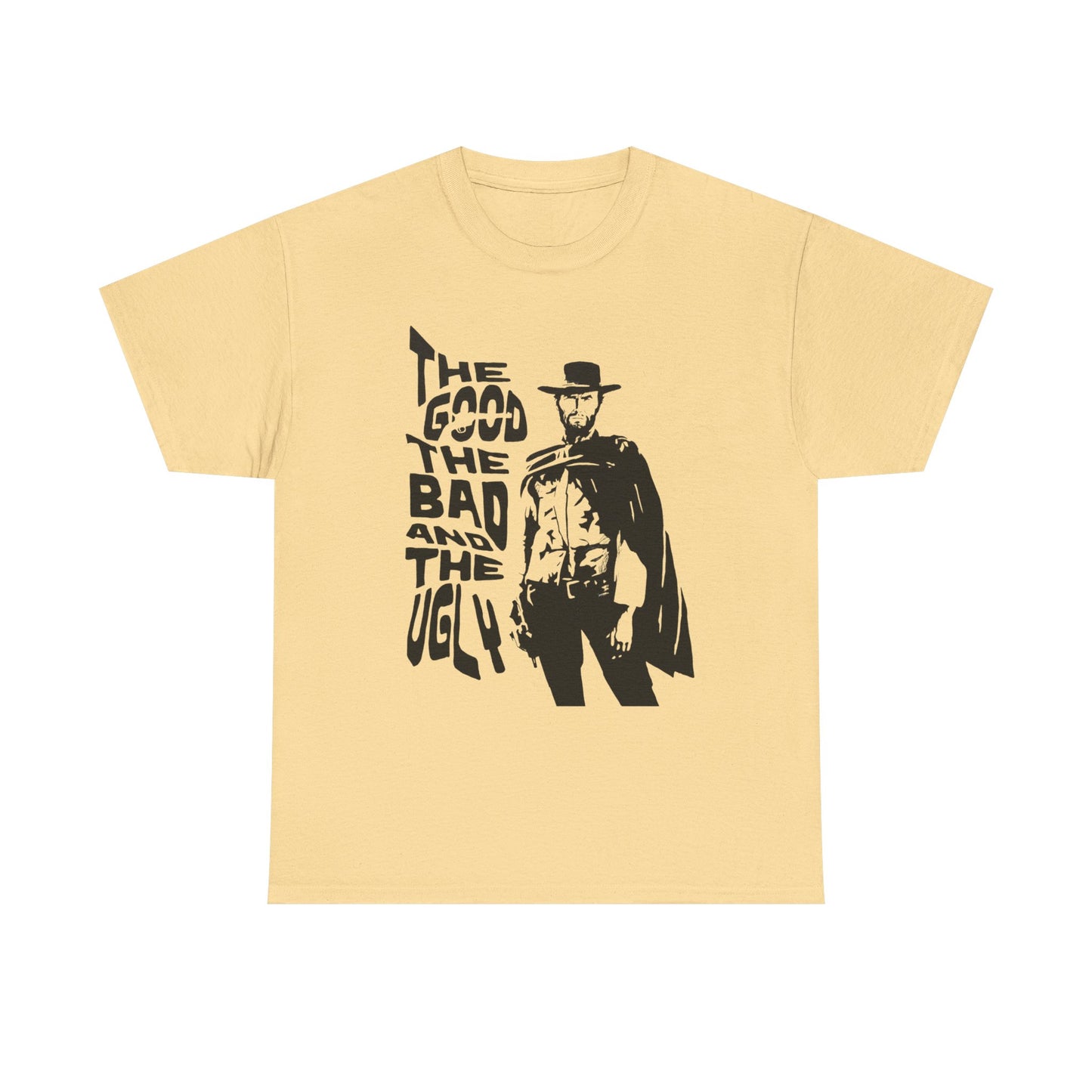 The Good The Bad The Ugly Graphic T Shirt NEW ADULT TEE Cotton