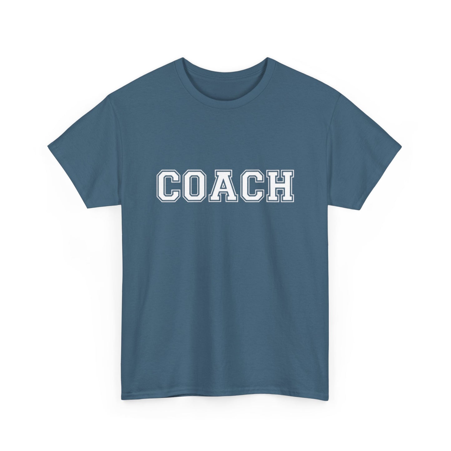 Coach Sports Retro Gym Graphic T Shirt Unisex Heavy Cotton Tee