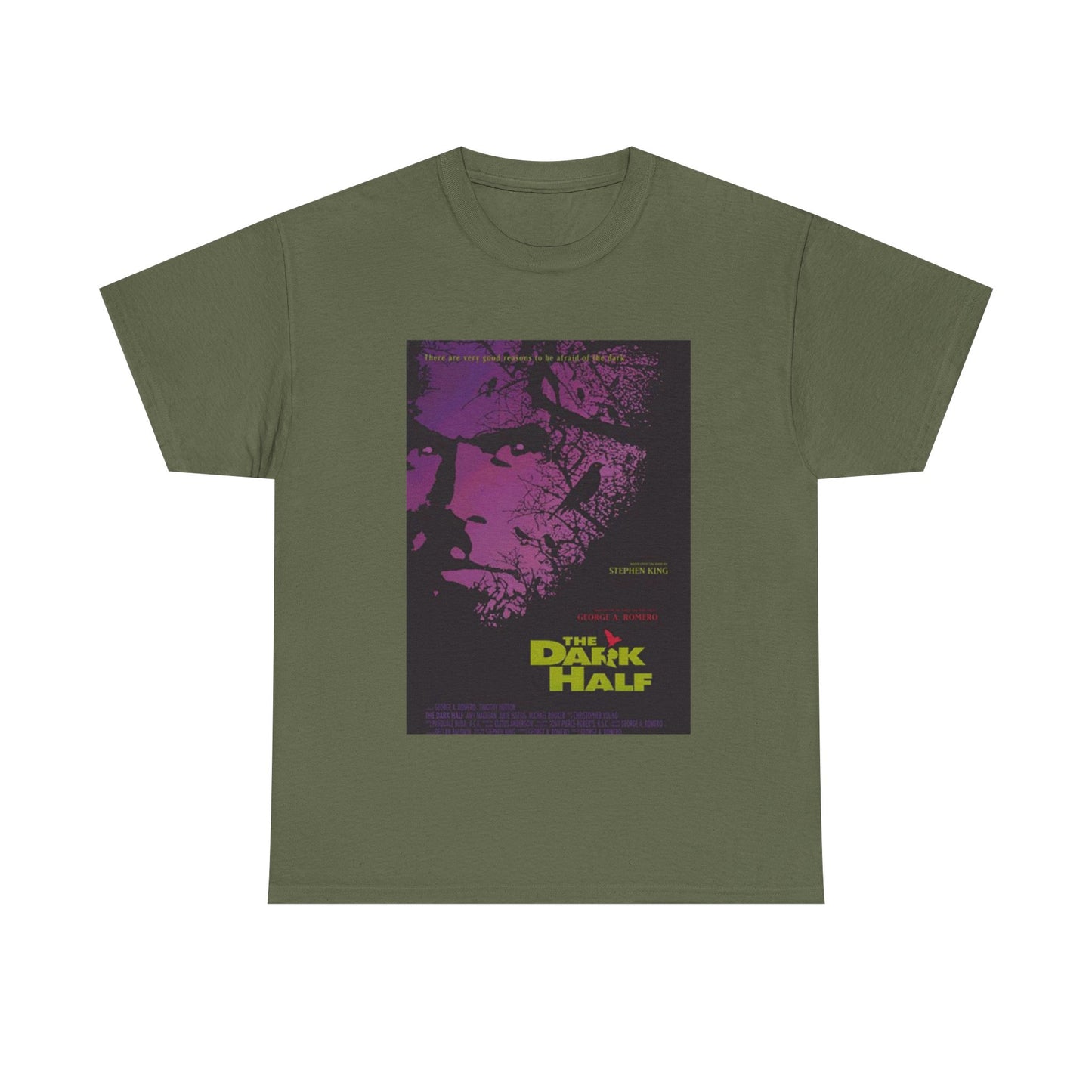 The Dark Half Shirt Vintage Horror Movie Stephen King Retro Unisex Heavy Cotton