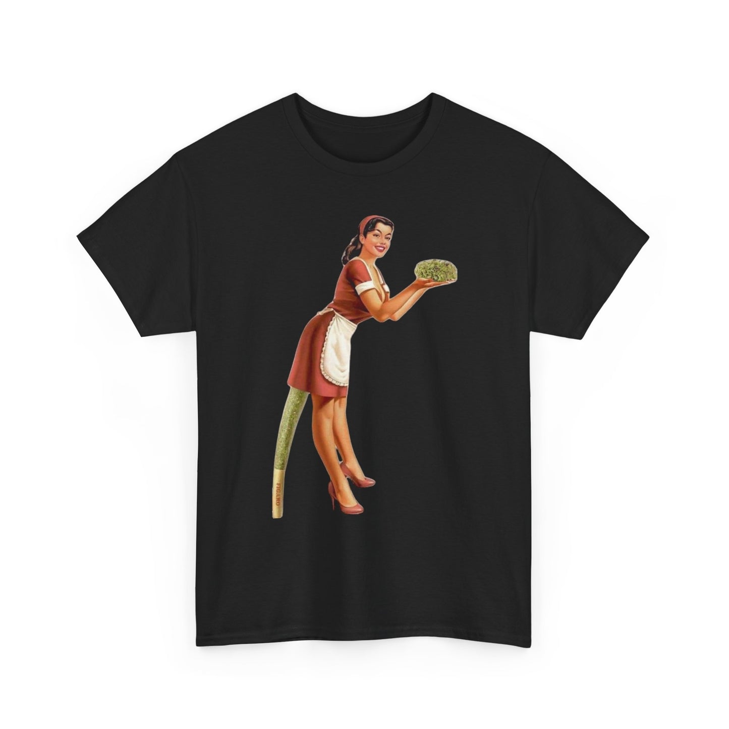 Baking Weed Pies Graphic T-Shirt Womens Comfy Cotton Tee NEW
