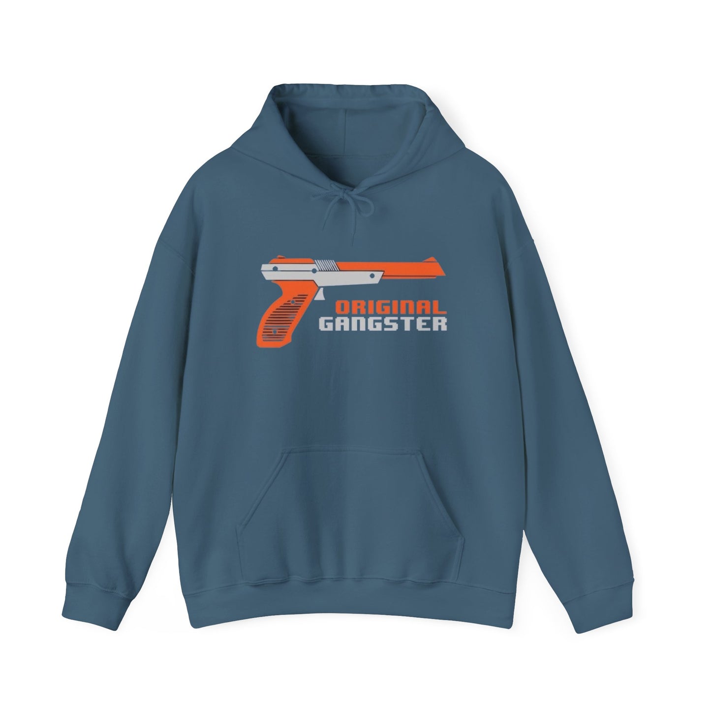 Original Gangster Vintage Gaming Funny Graphic Hoodie Heavy Hooded Sweatshirt