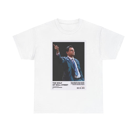 The Wolf Of Wallstreet Graphic T Shirt Funny Vintage Movie Unisex Heavy Cotton