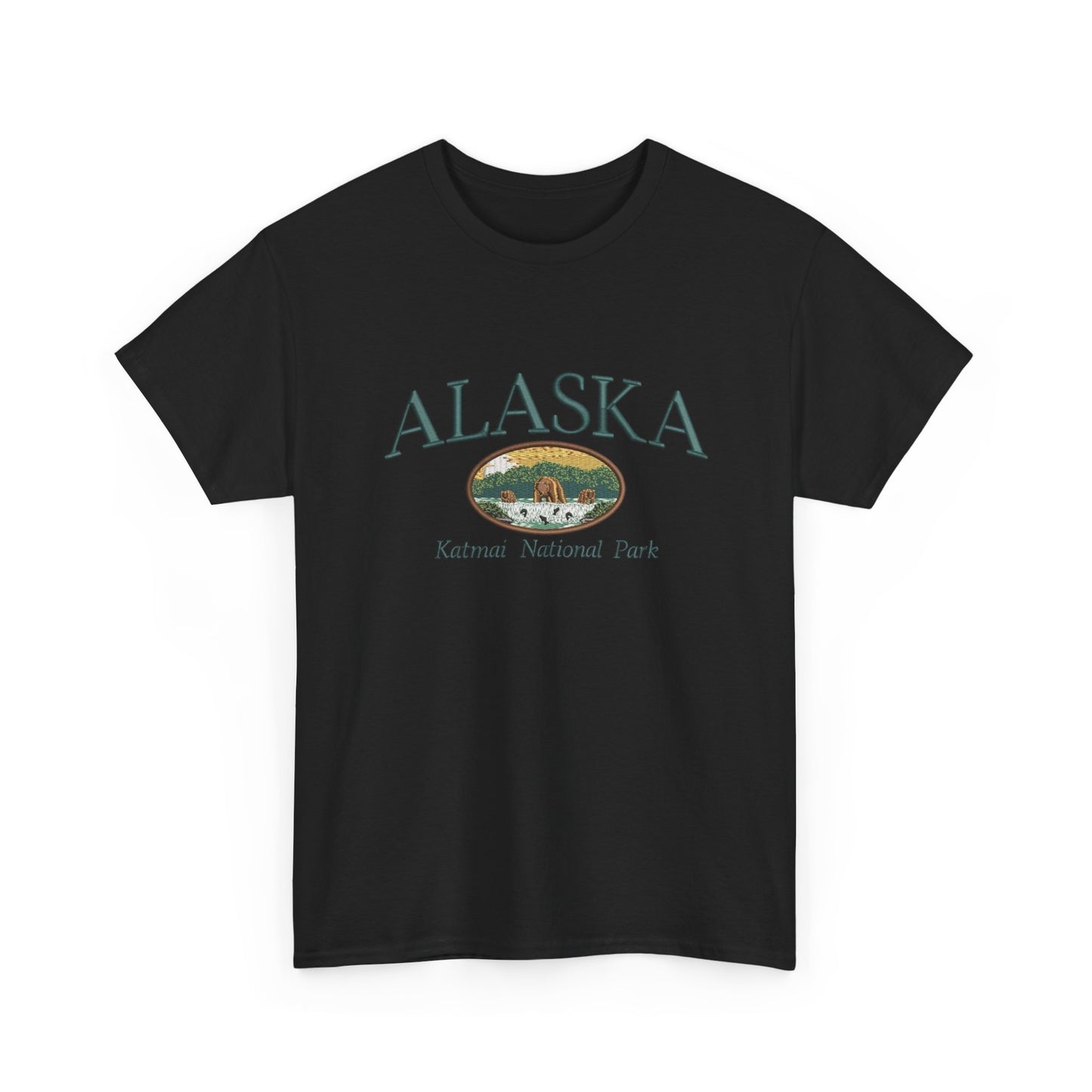 Alaska Graphic T Shirt NEW Unisex Heavy Cotton Tee