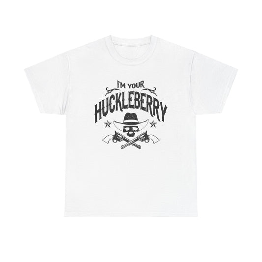 I'm Your Huckleberry Doc Holiday Graphic T Shirt NEW ADULT TEE VINTAGE