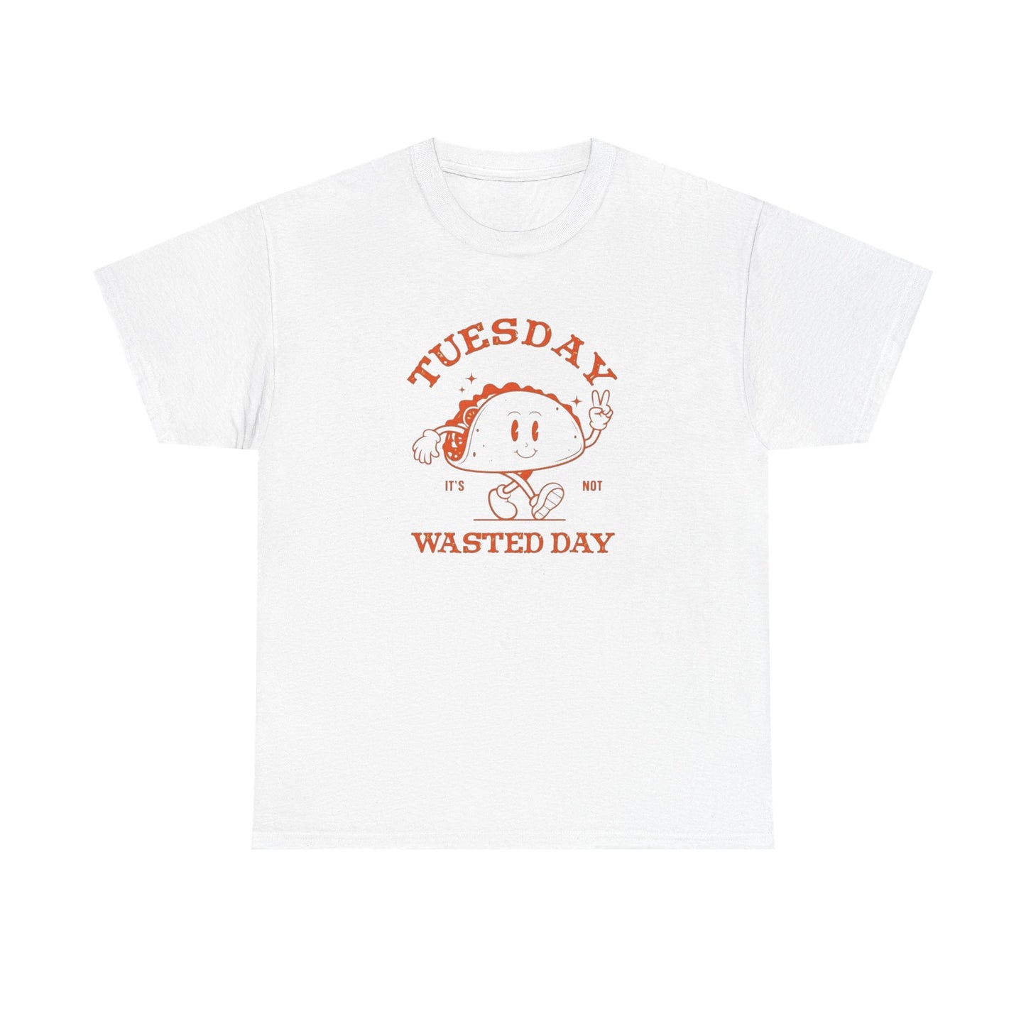 Taco Tuesday Funny Graphic T Shirt Unisex Heavy Cotton Tee