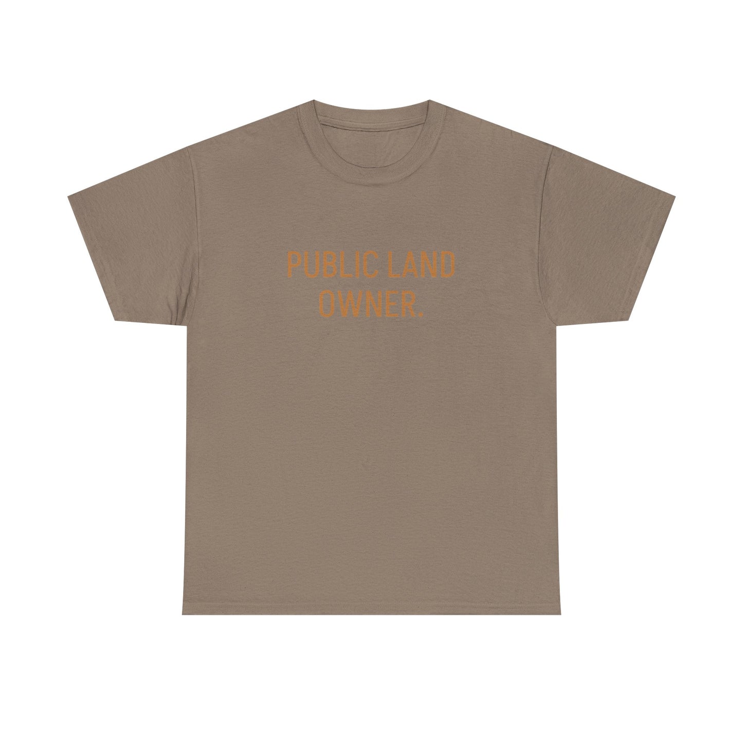 Public Land Owner Joe Rogan Graphic T Shirt S-5XL Unisex Heavy Cotton Tee