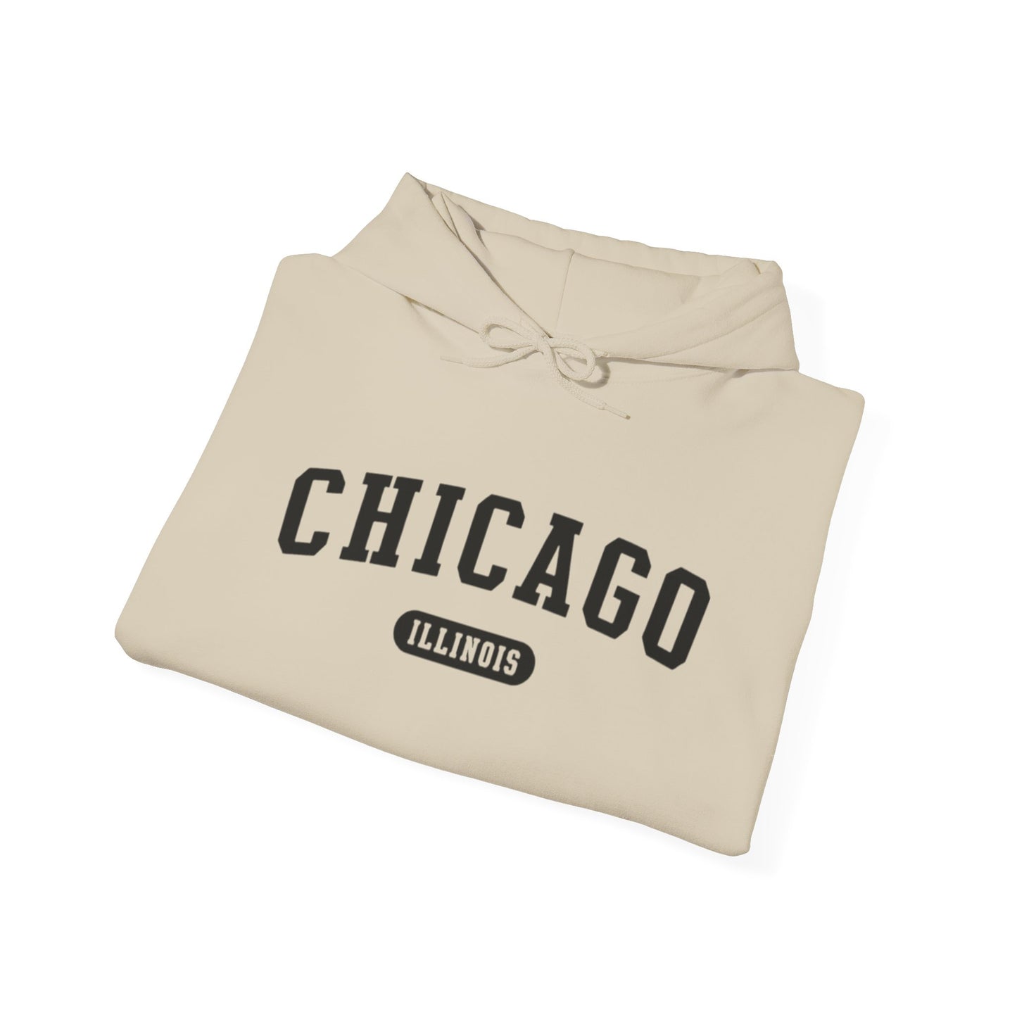 Chicago Graphic Hoodie Unisex Heavy Blend™ Hooded Sweatshirt