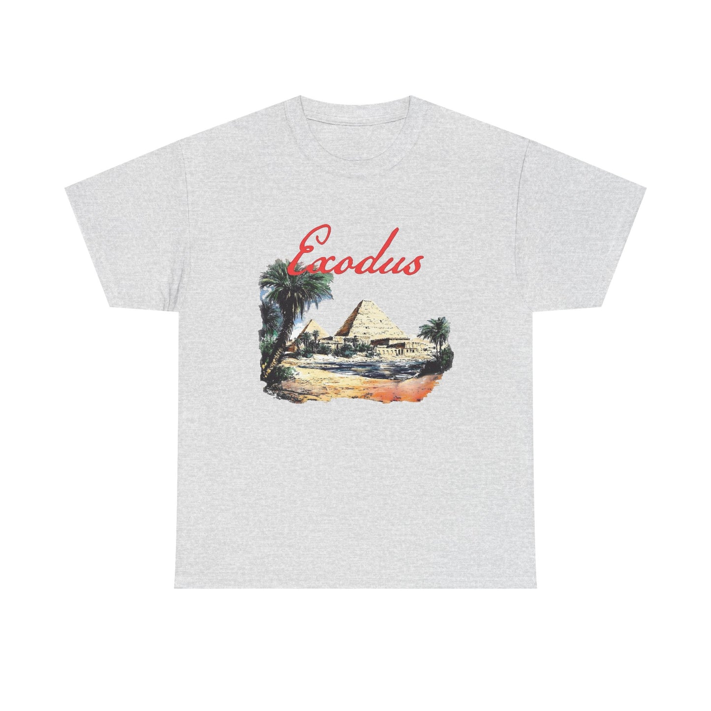 Exodus Graphic T Shirt Unisex Heavy Cotton Tee