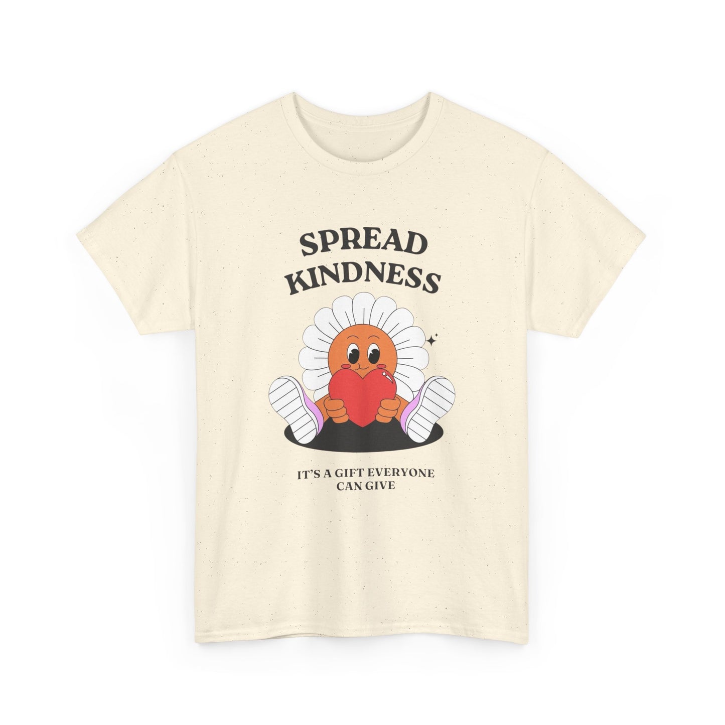 Spread Kindness Graphic T Shirt Unisex Heavy Cotton Tee