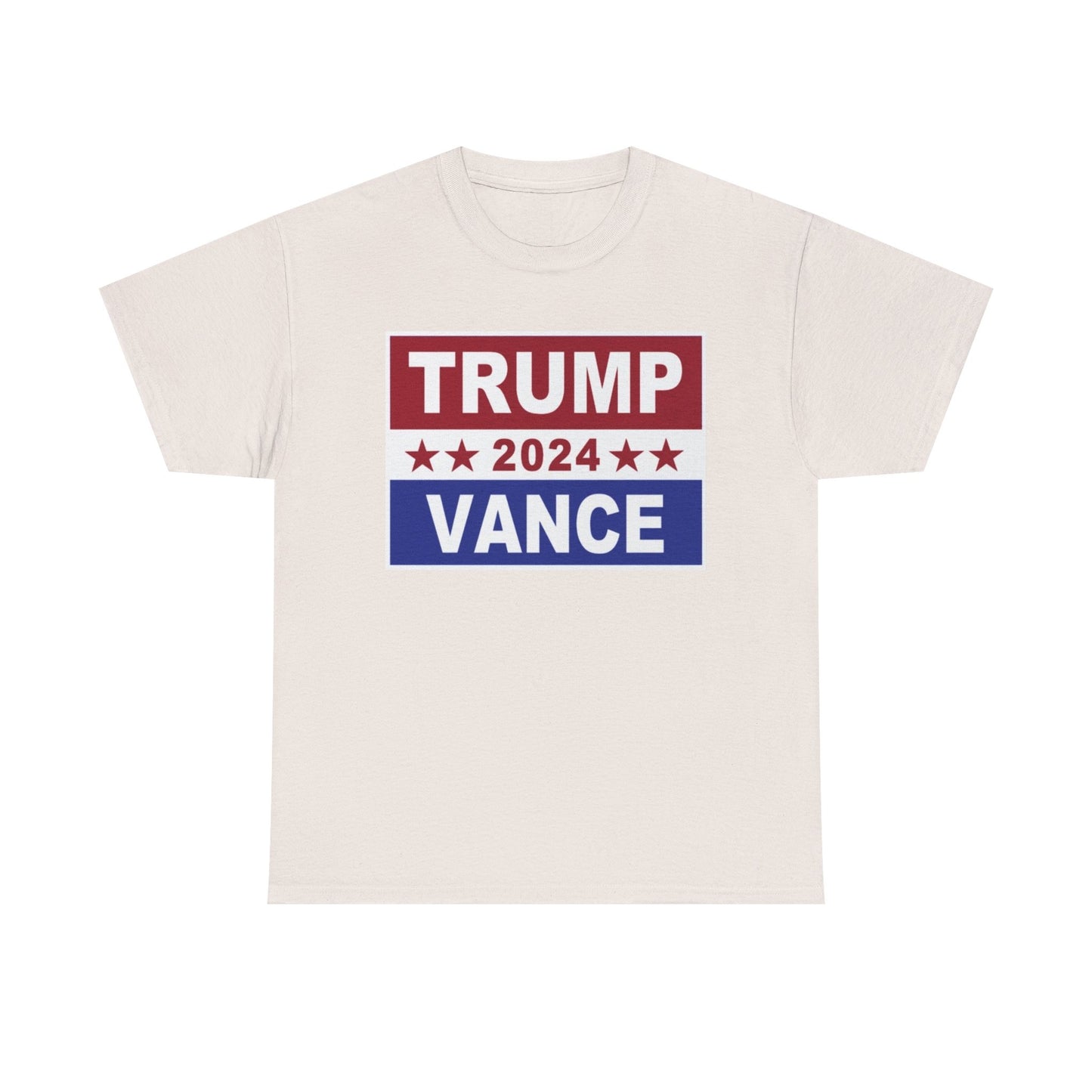 Trump Vance Shirt New President 2024 MAGA Republican USAUnisex Heavy Cotton Tee