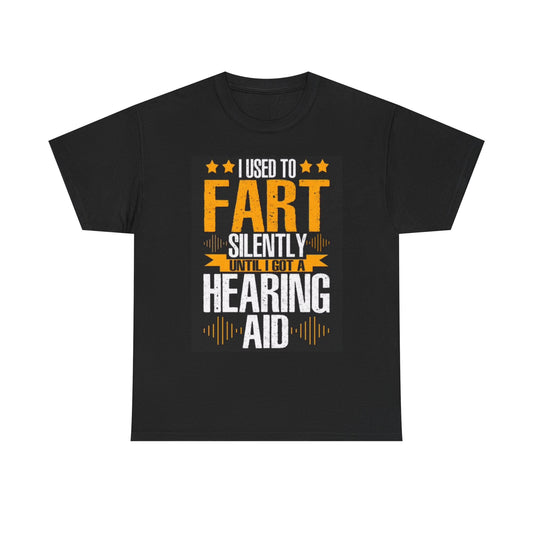 Fart Jokes T Shirt Graphic Funny Dad Jokes Comedy Gift Unisex Heavy Cotton Tee