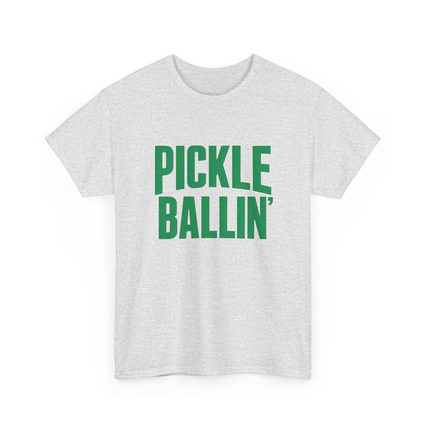 Pickle Ballin Retro Graphic T Shirt Heavy Cotton Tee