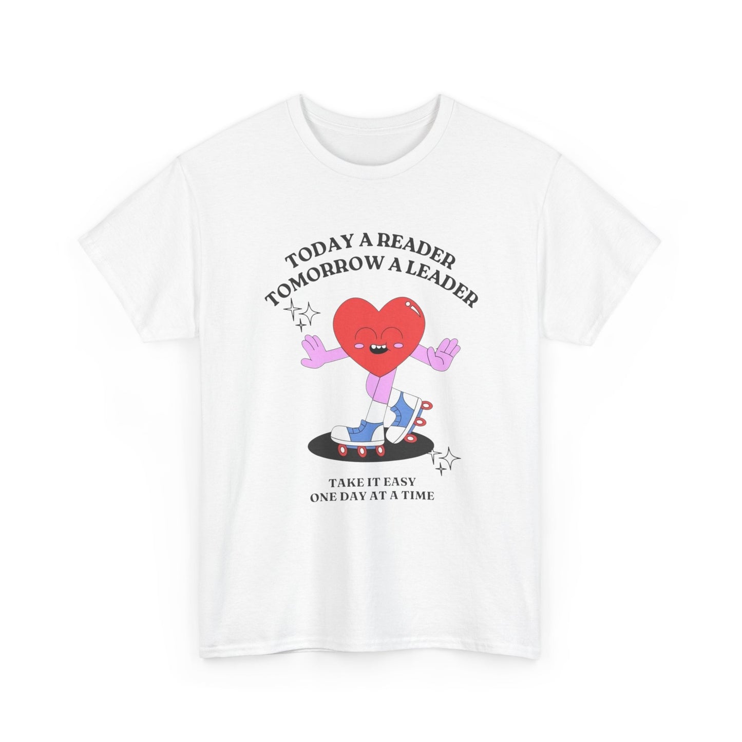 Tomorrow A Leader Graphic T Shirt Unisex Heavy Cotton Tee
