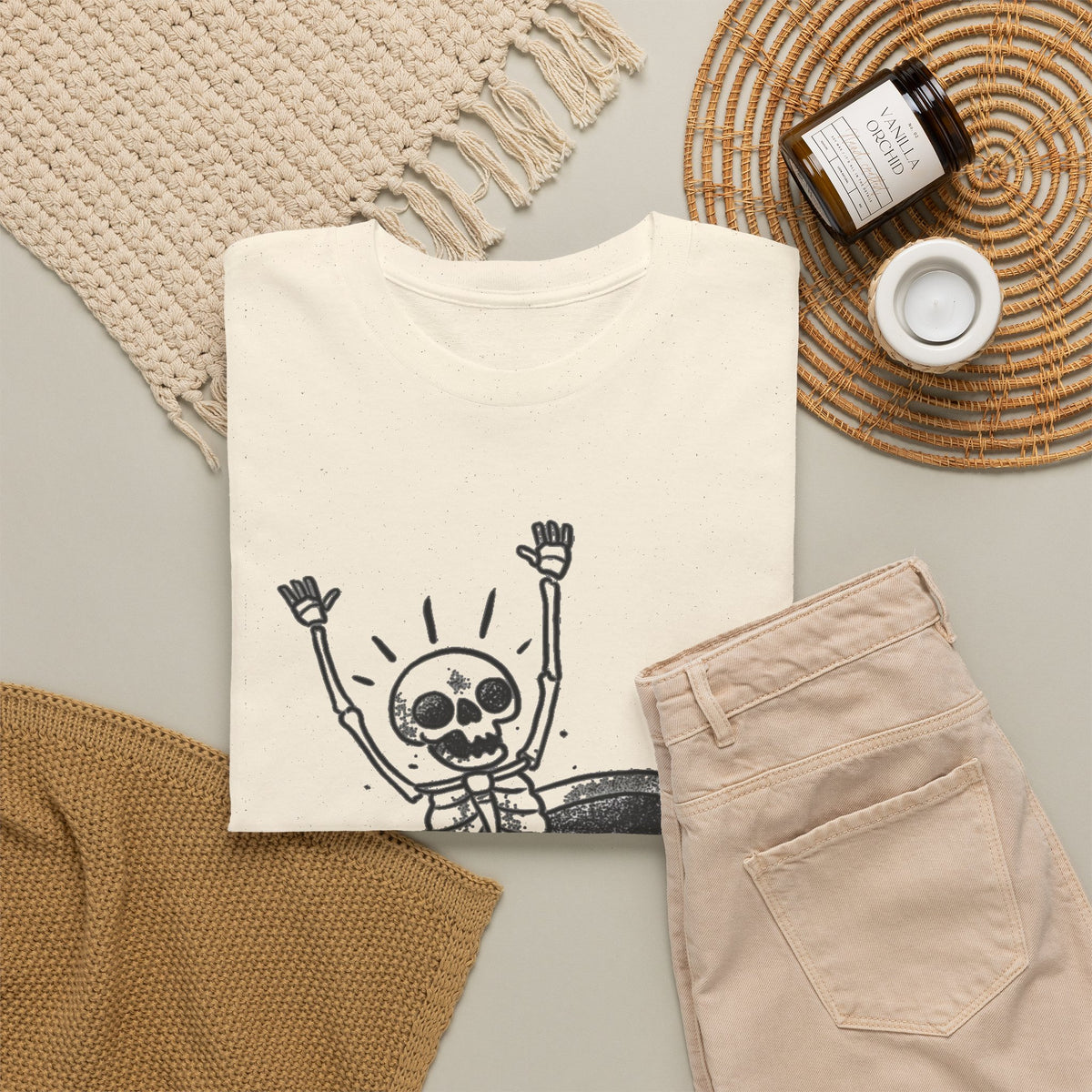 Love Is A Trap Graphic Skeleton It's a Trap T-Shirt Men's Tee