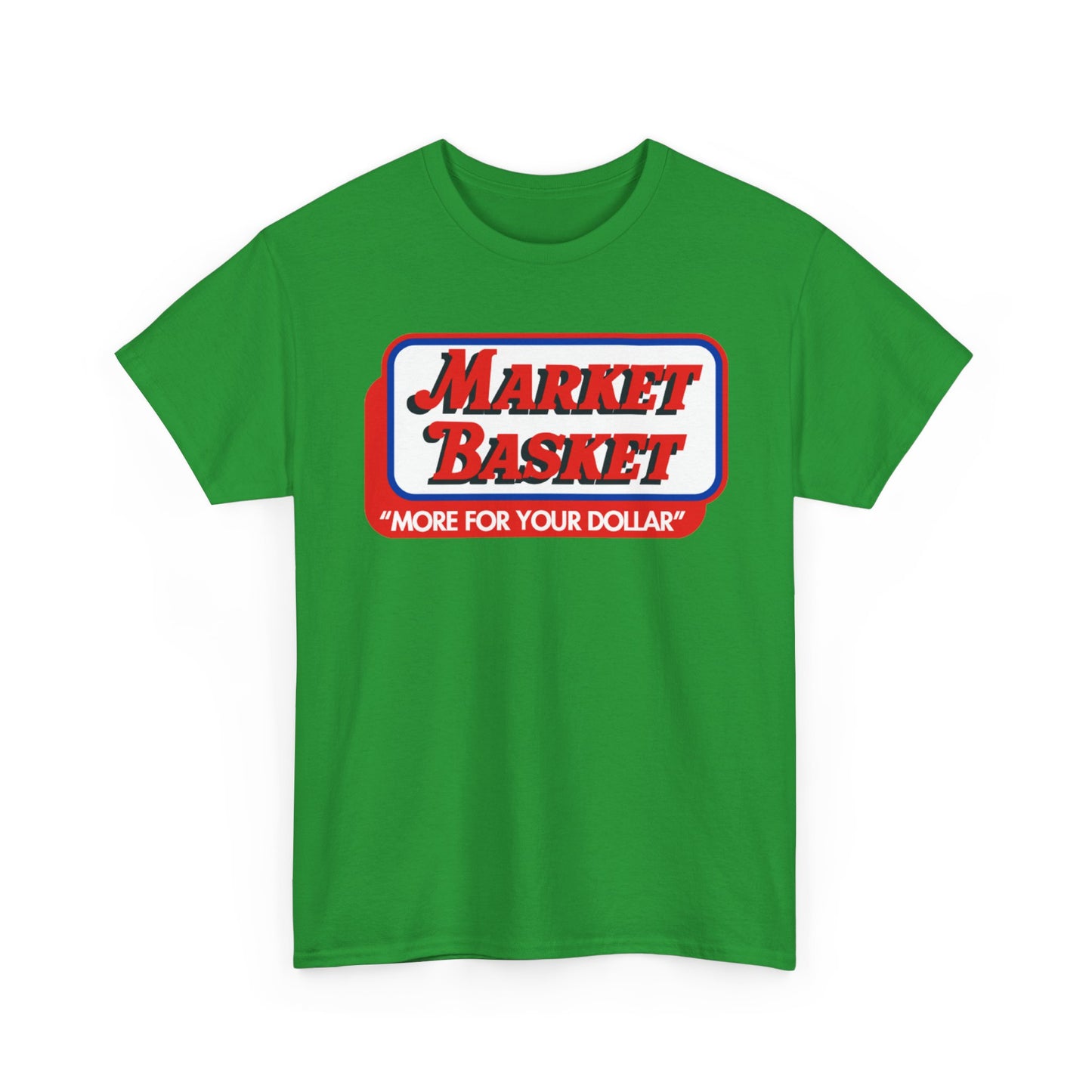 Boston vintage New England market basket patriots Heavy Cotton Tee