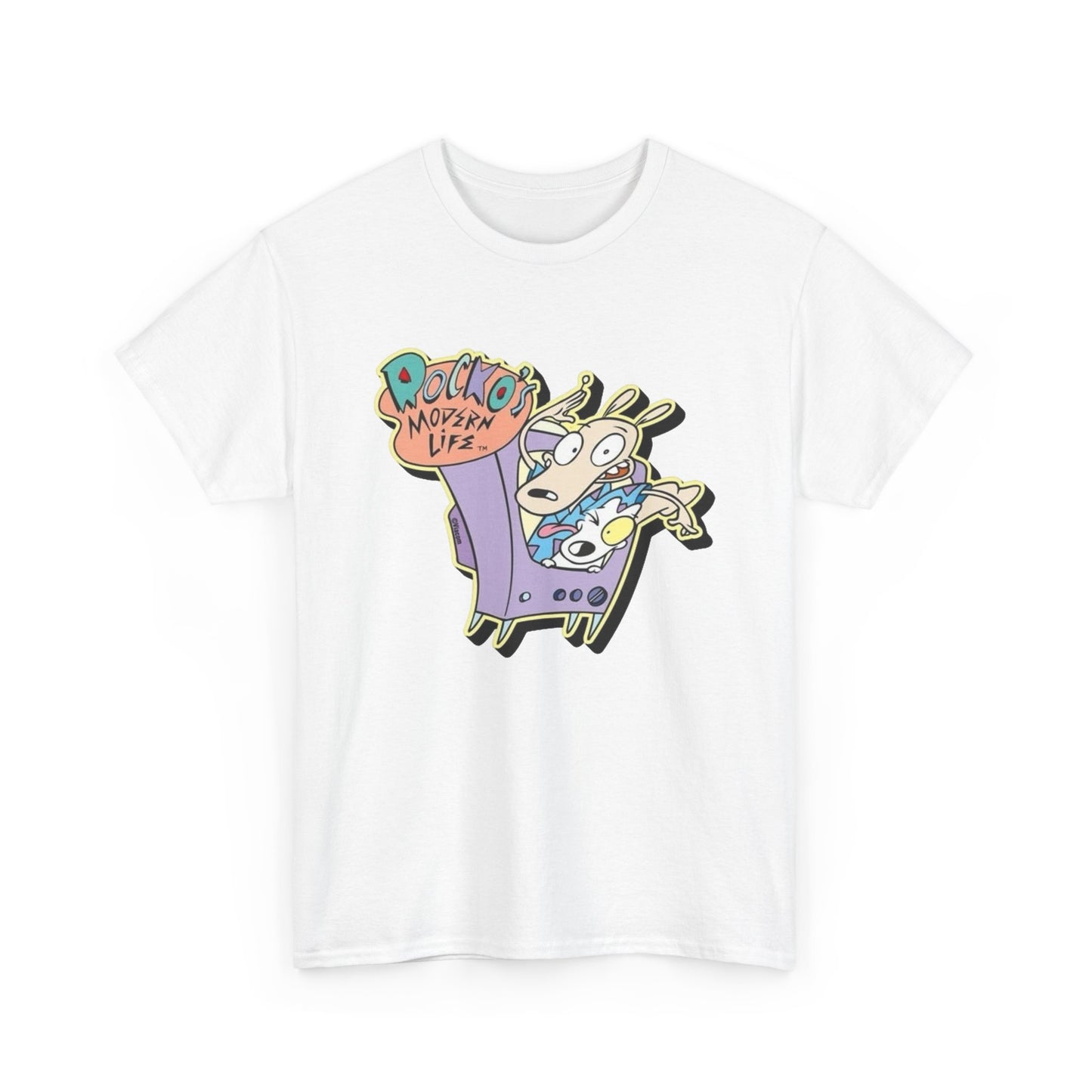 Rockos Modern Life Vintage 90's Graphic T Shirt NEW Vintage Unisex Heavy Cotton