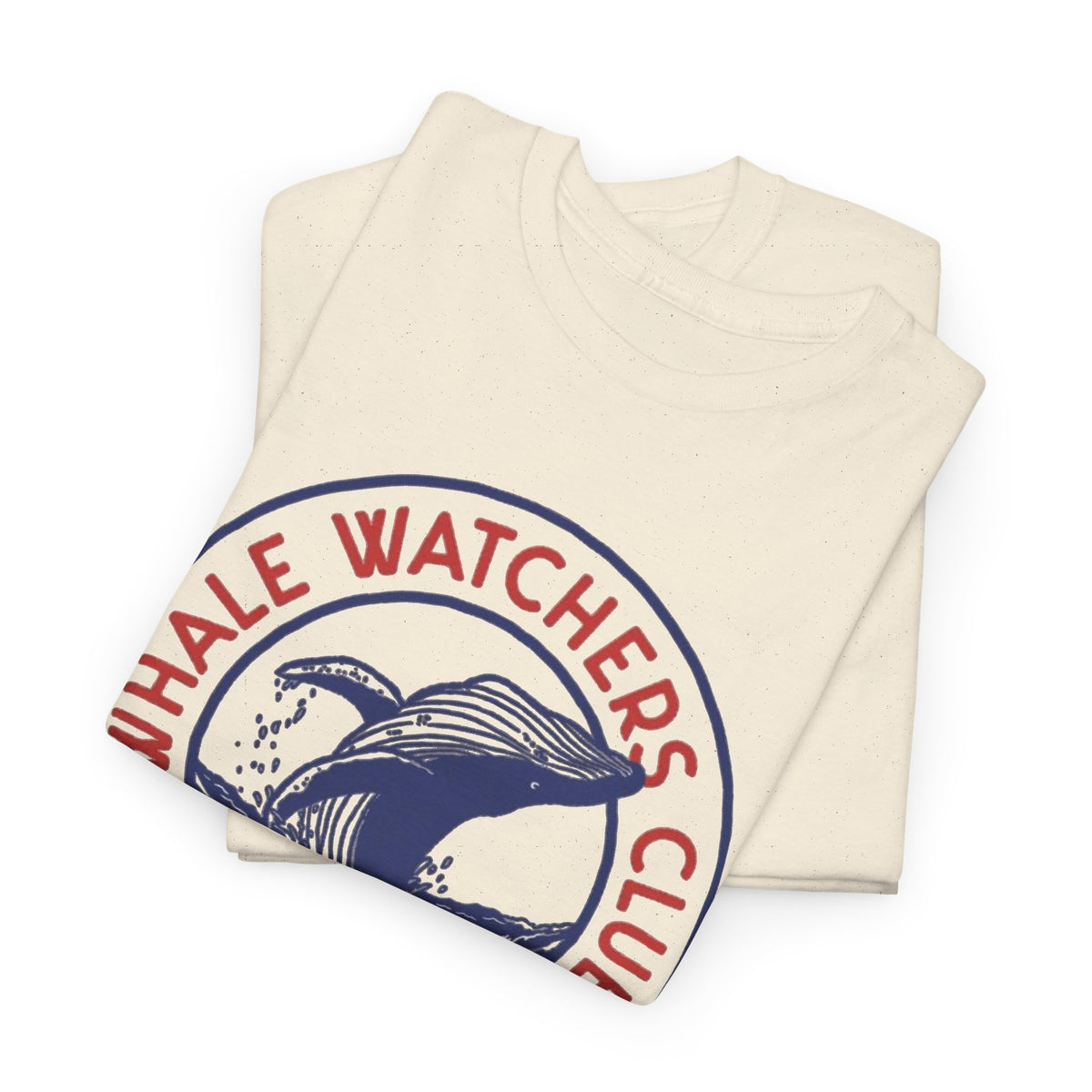 Whale Watchers Club Maine Tee | Whale Graphic T-Shirt Men's Graphic T Shirt