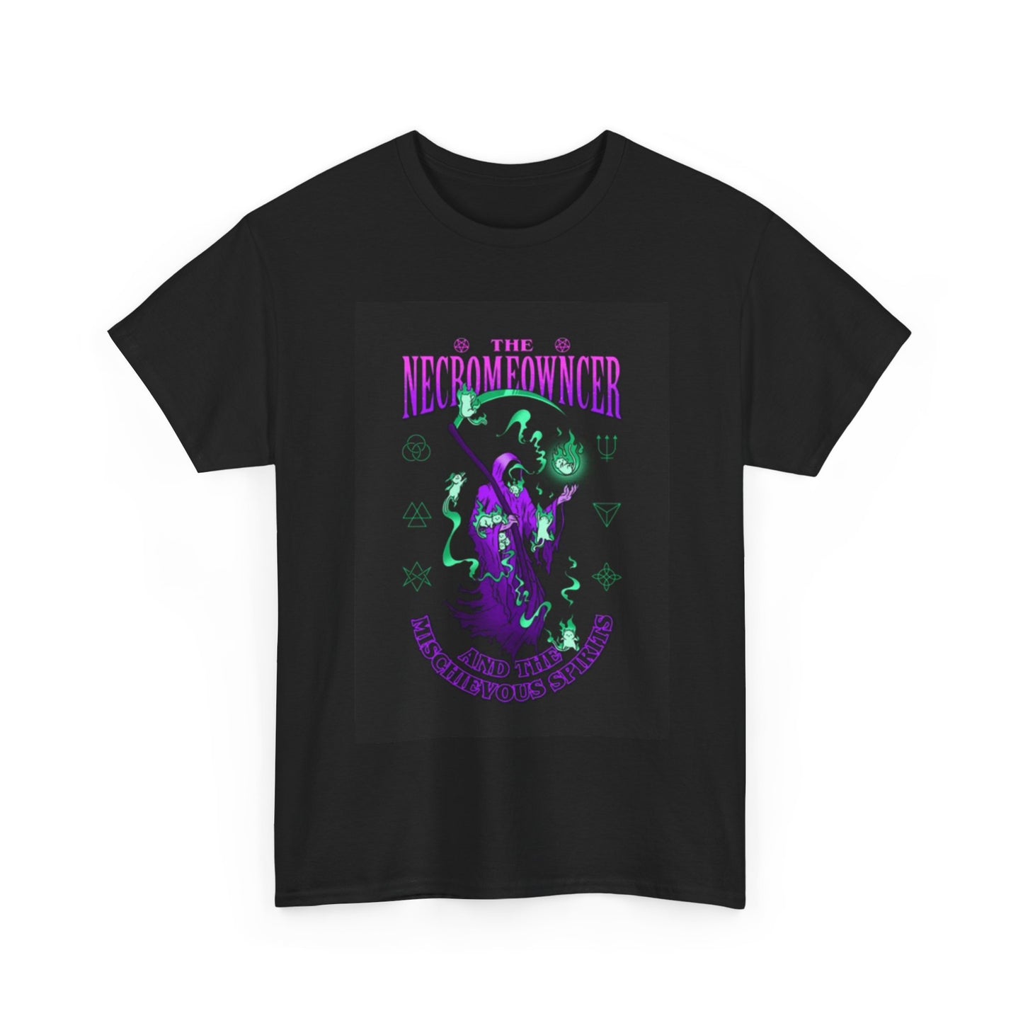 Wizards And Spirits Graphic Shirt Mystical Magic Unisex Heavy Cotton Tee