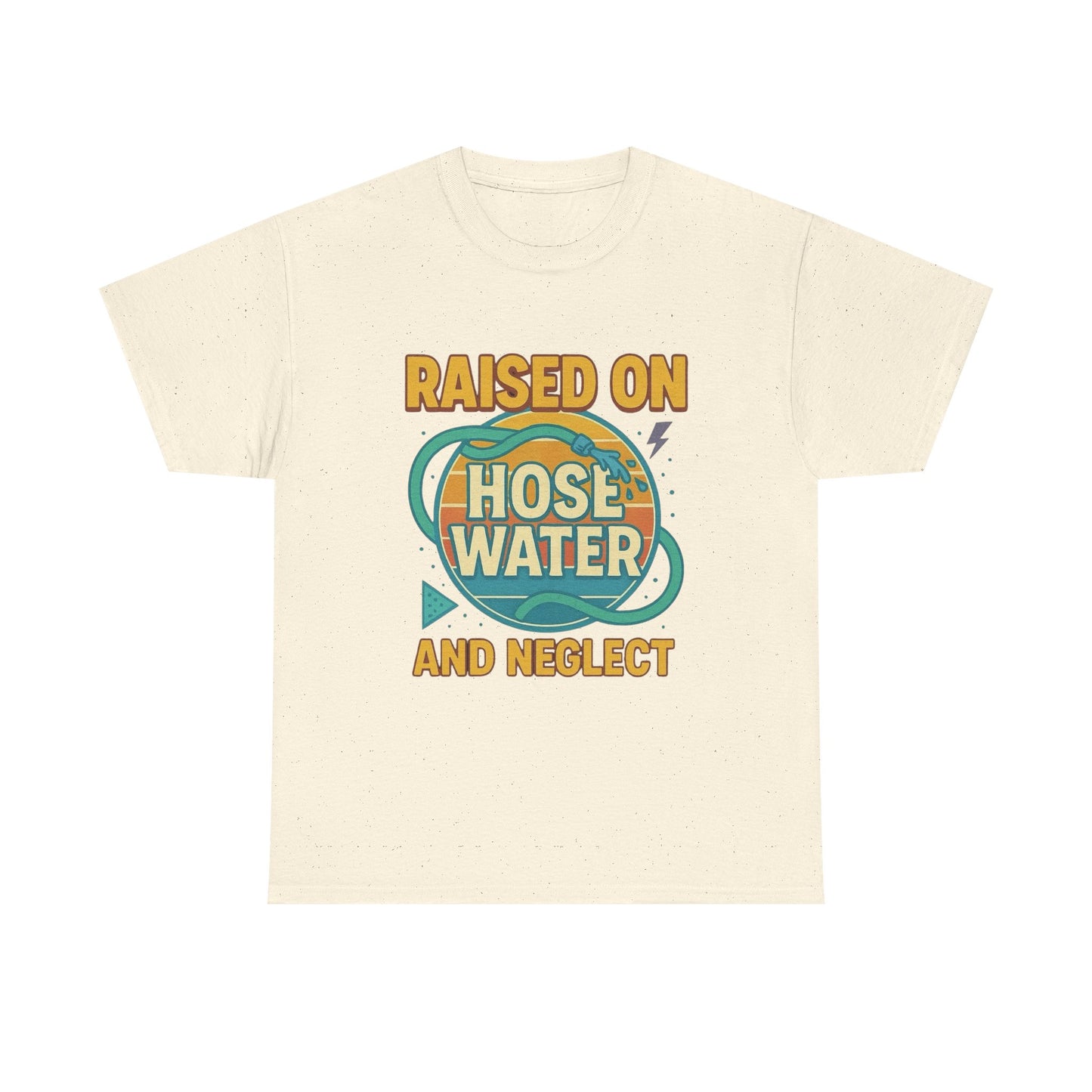 90's Kids Raised On Hose Water Funny Graphic T Shirt NEW Unisex Heavy Cotton Tee