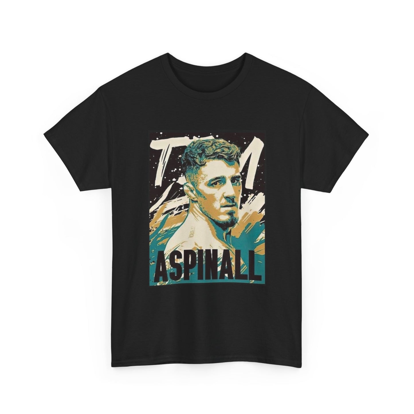 Tom Aspinall Tshirt UFC Merch MMA Poster Heavyweight Unisex Heavy Cotton Retro