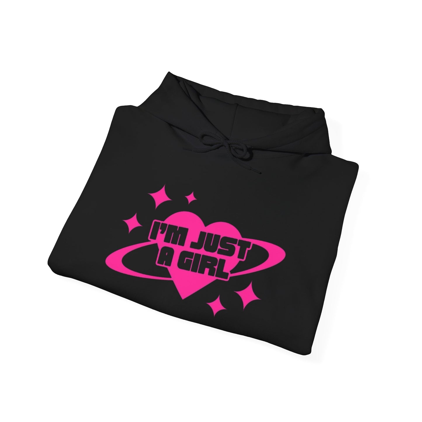 I'm Just A Girl Graphic Hoodie Heavy Blend™ Hooded Sweatshirt