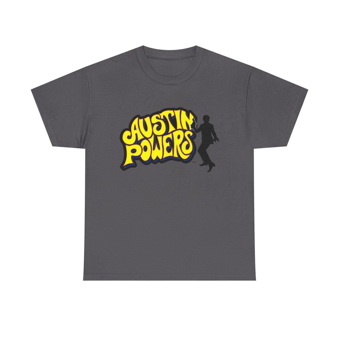 Austin Powers Retro Graphic T Shirt NEW Adult Cotton
