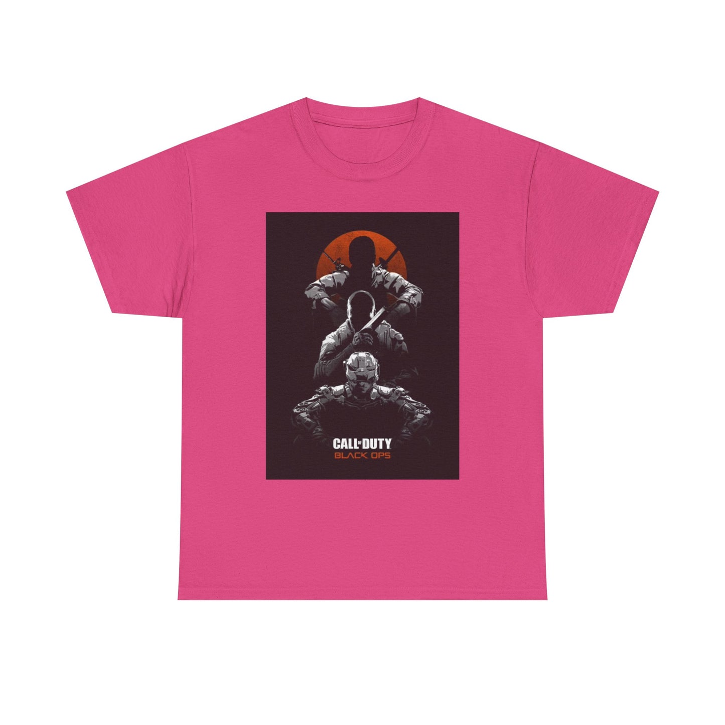Call of Duty Black OPS Tshirt Retro gamer Xbox gaming Unisex Heavy Cotton Tee