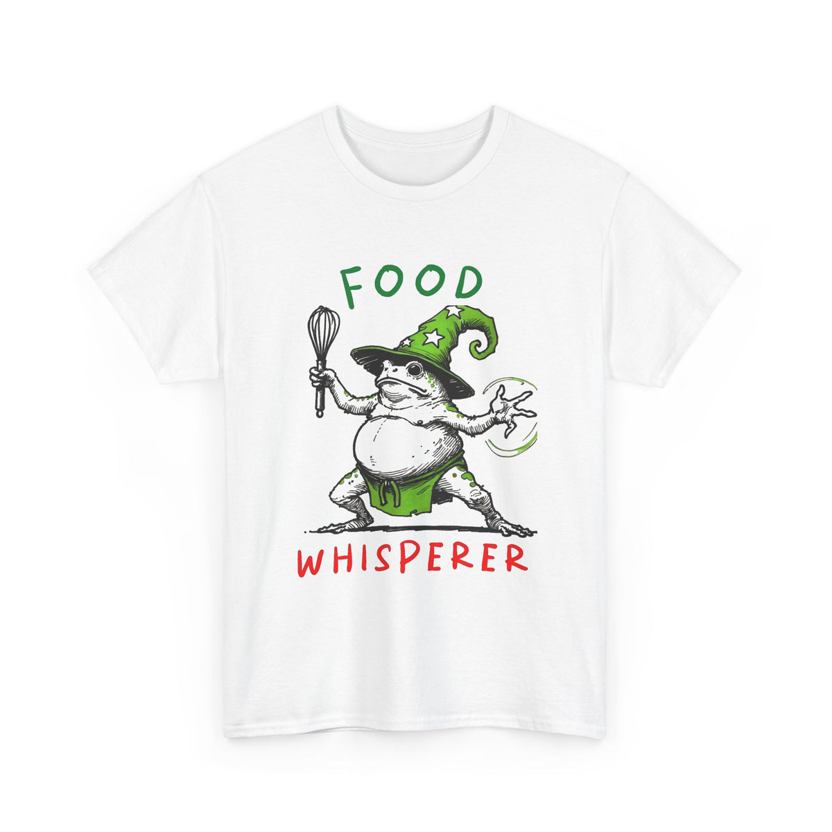 Food Whisperer Wizard Frog T-Shirt Men's Graphic Tee