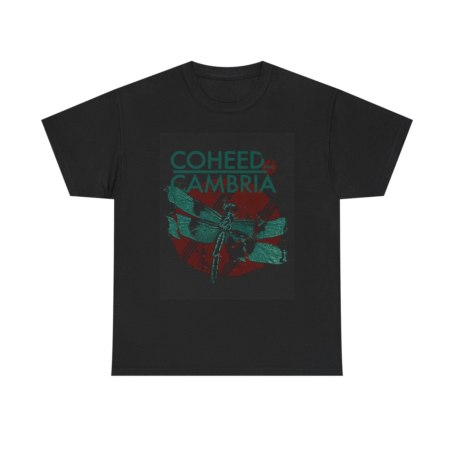 Coheed And Cambria Tshirt Retro Rock Band Merch Unisex Heavy Cotton Tee 34