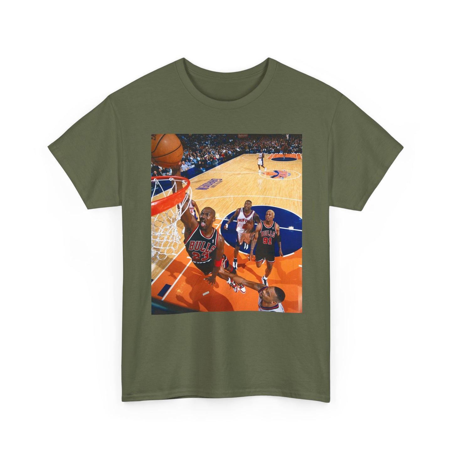 Michael Jordan Vintage Graphic Dunk T Shirt Retro Unisex Heavy Cotton Tee