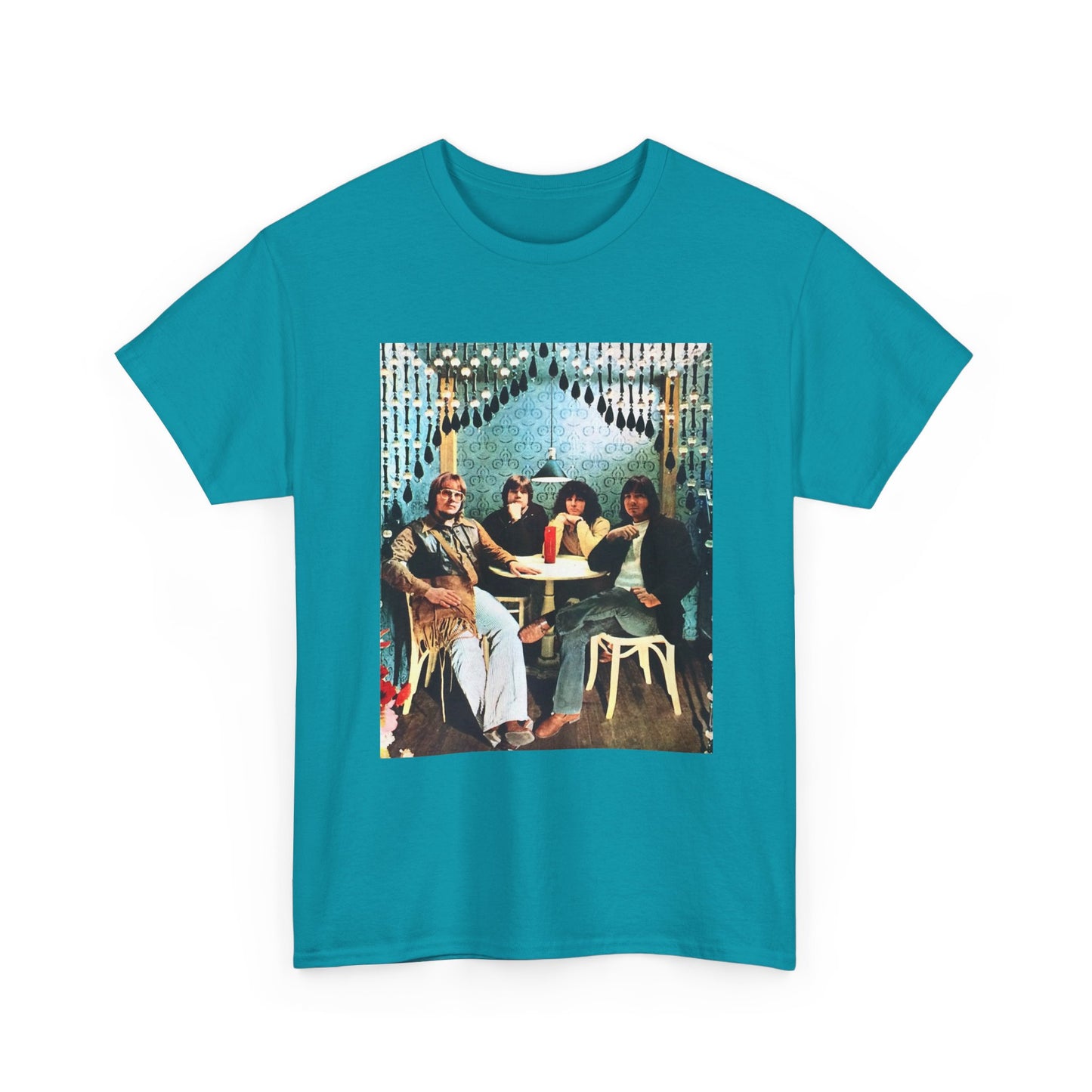 The guess who T-shirt vintage classic rock nostalgia Unisex Heavy Cotton Tee