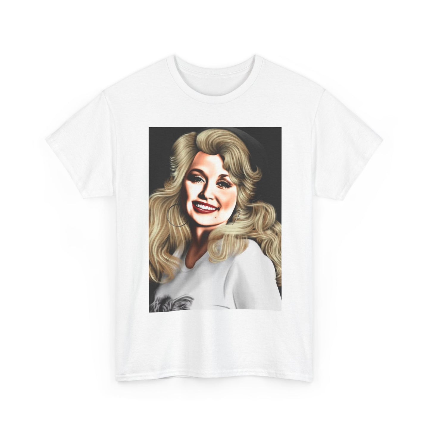 Dolly Parton Tshirt Retro Nashville Country Music Queen Unisex Heavy Cotton Tee