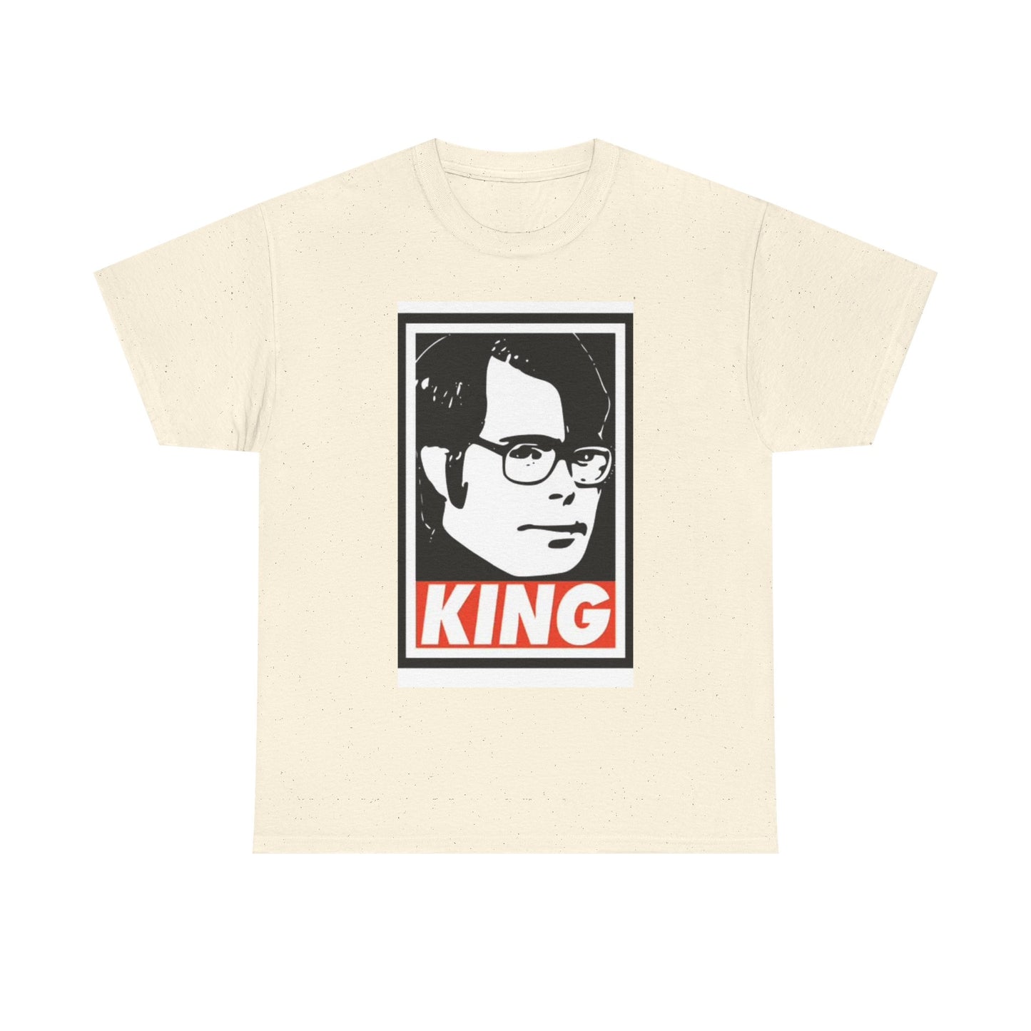 Stephen King Shirt Retro Poster Horror Funny Gift Scary Unisex Heavy Cotton Tee