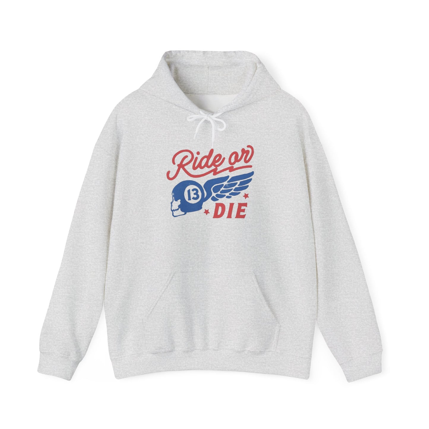 Ride Or Die Graphic Hoodie Heavy Blend Sweatshirt NEW