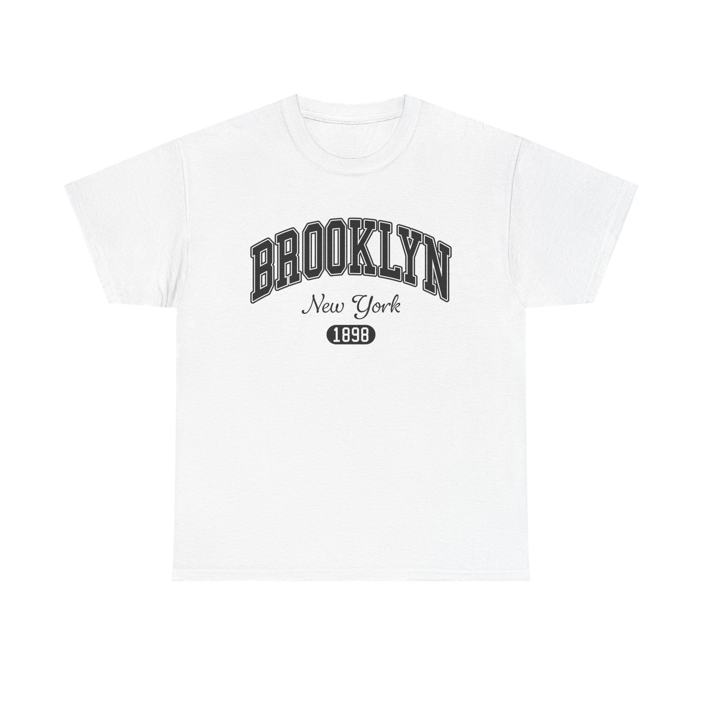 Brooklyn New York Graphic T Shirt Vintage Heavy Cotton Tee