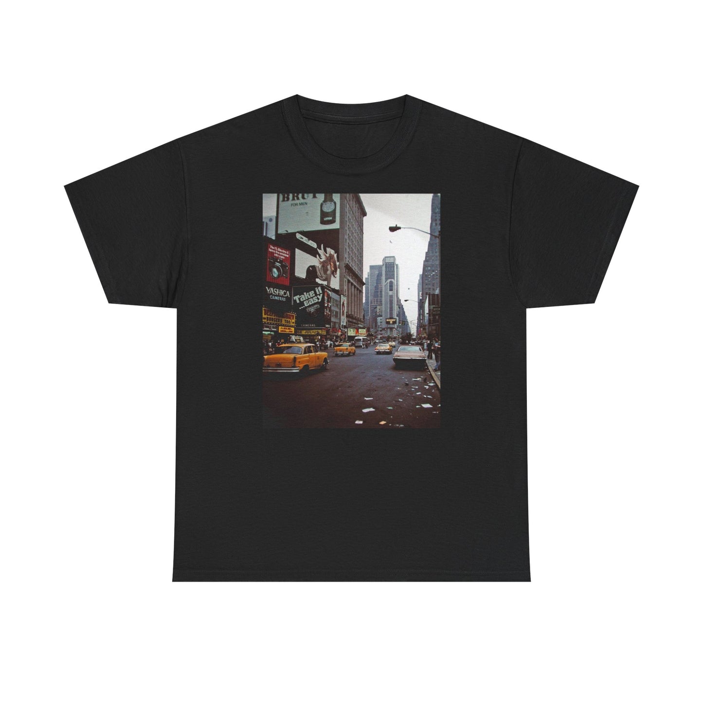 New York retro vintage supreme style Heavy Cotton Tee