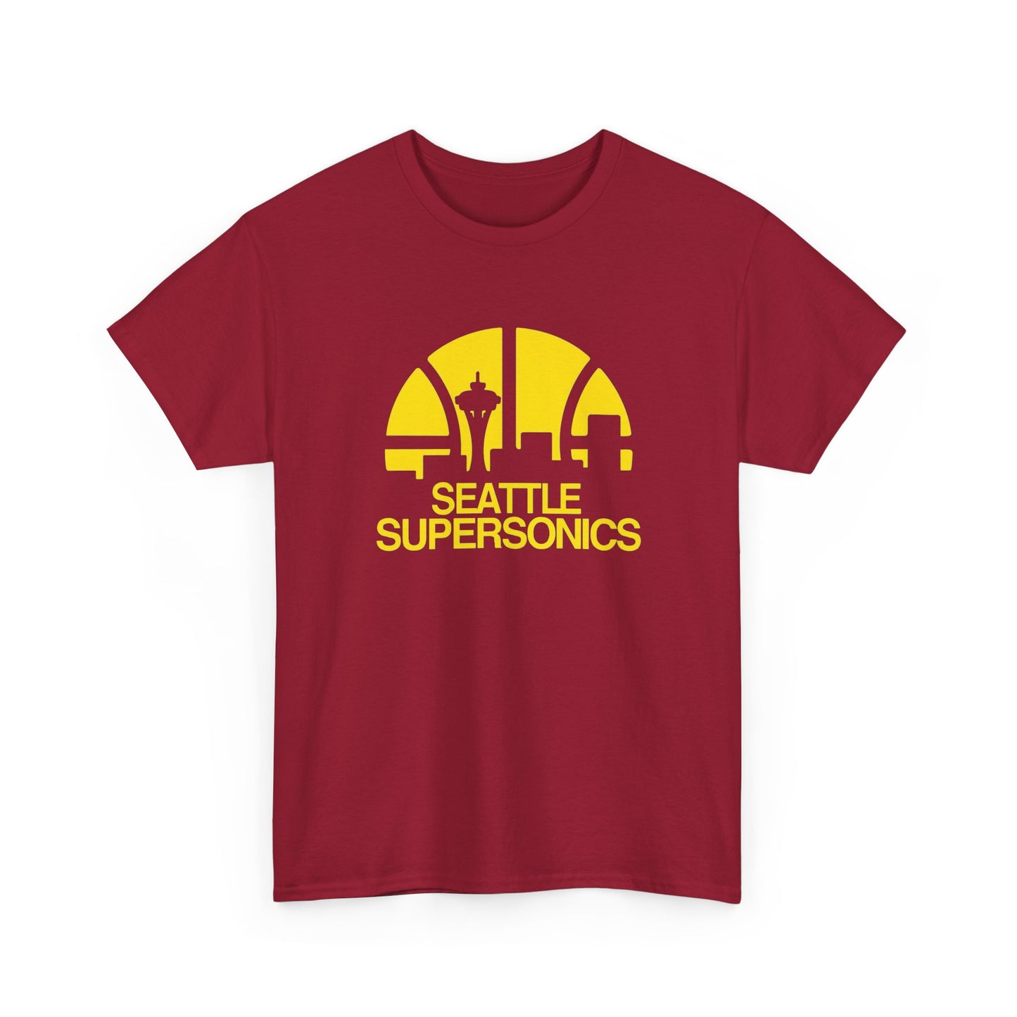 Seattle Supersonics Vintage Graphic T Shirt NEW ADULT Tee