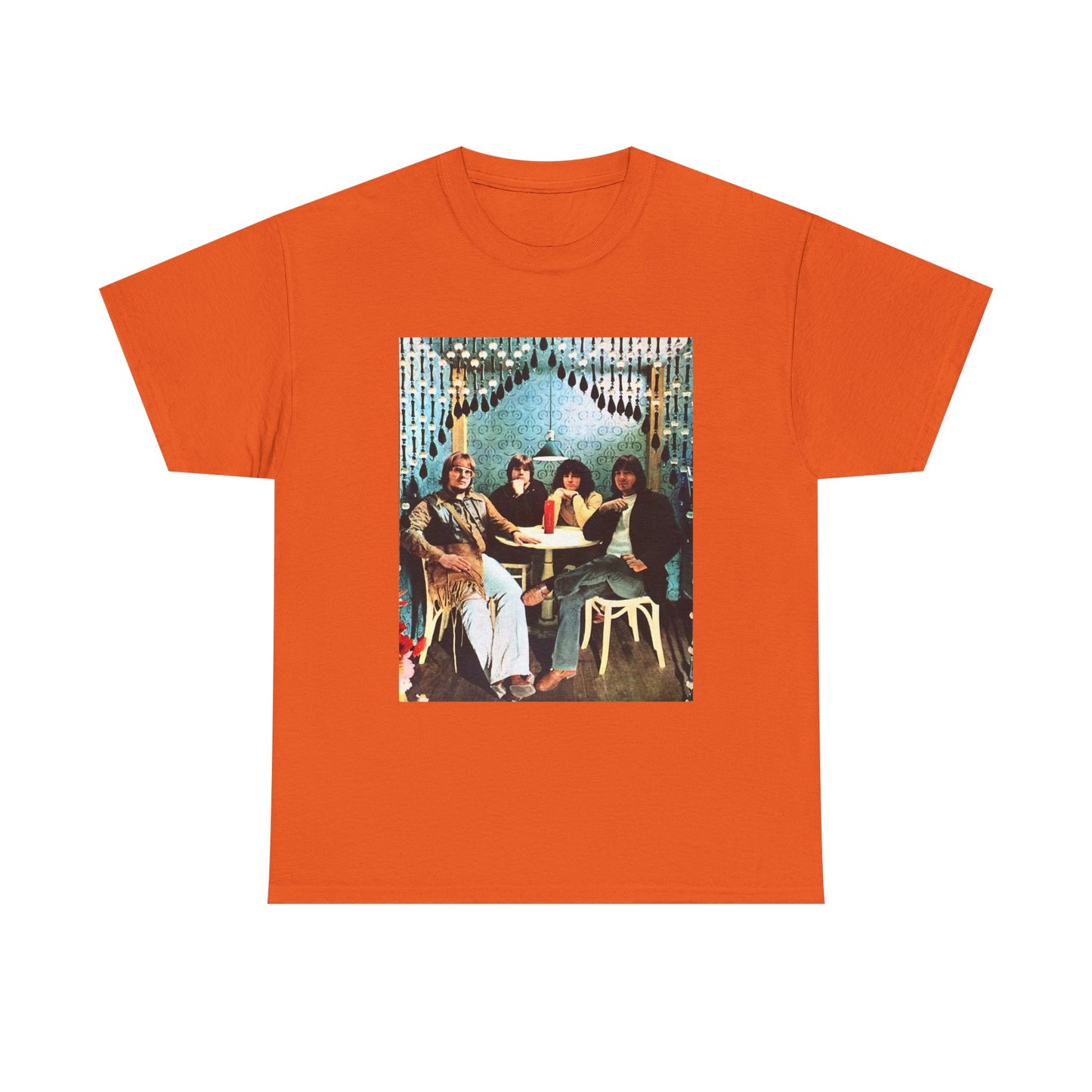 The guess who T-shirt vintage classic rock nostalgia Unisex Heavy Cotton Tee