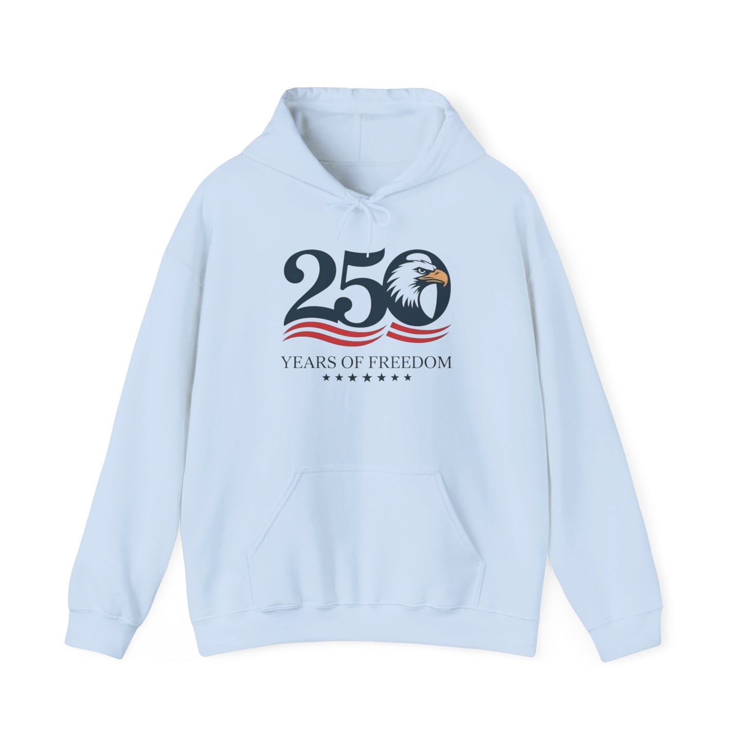 America 250 Years Of Freedom Graphic Hoodie Heavy Blend™ NEW Sweatshirt