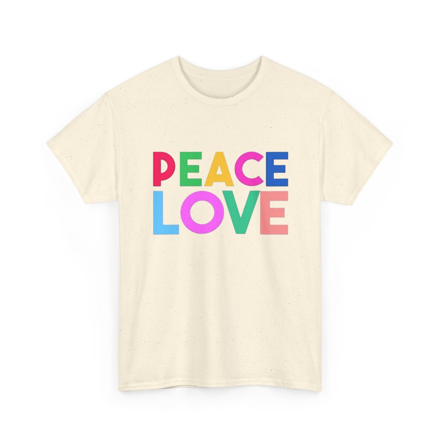 Peace Love Graphic T Shirt Adult NEW