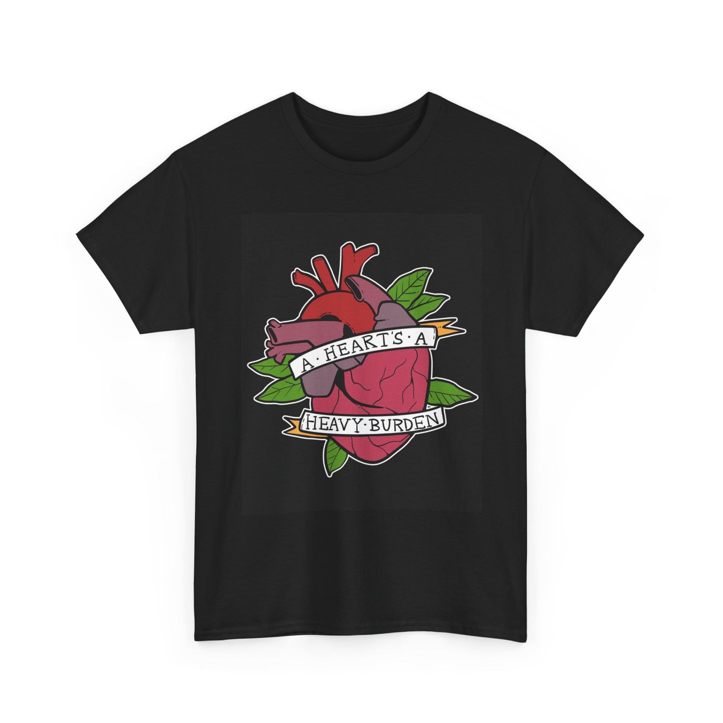 Love Hurts Graphic Shirt Vintage Art Poster Unisex Heavy Cotton Tee