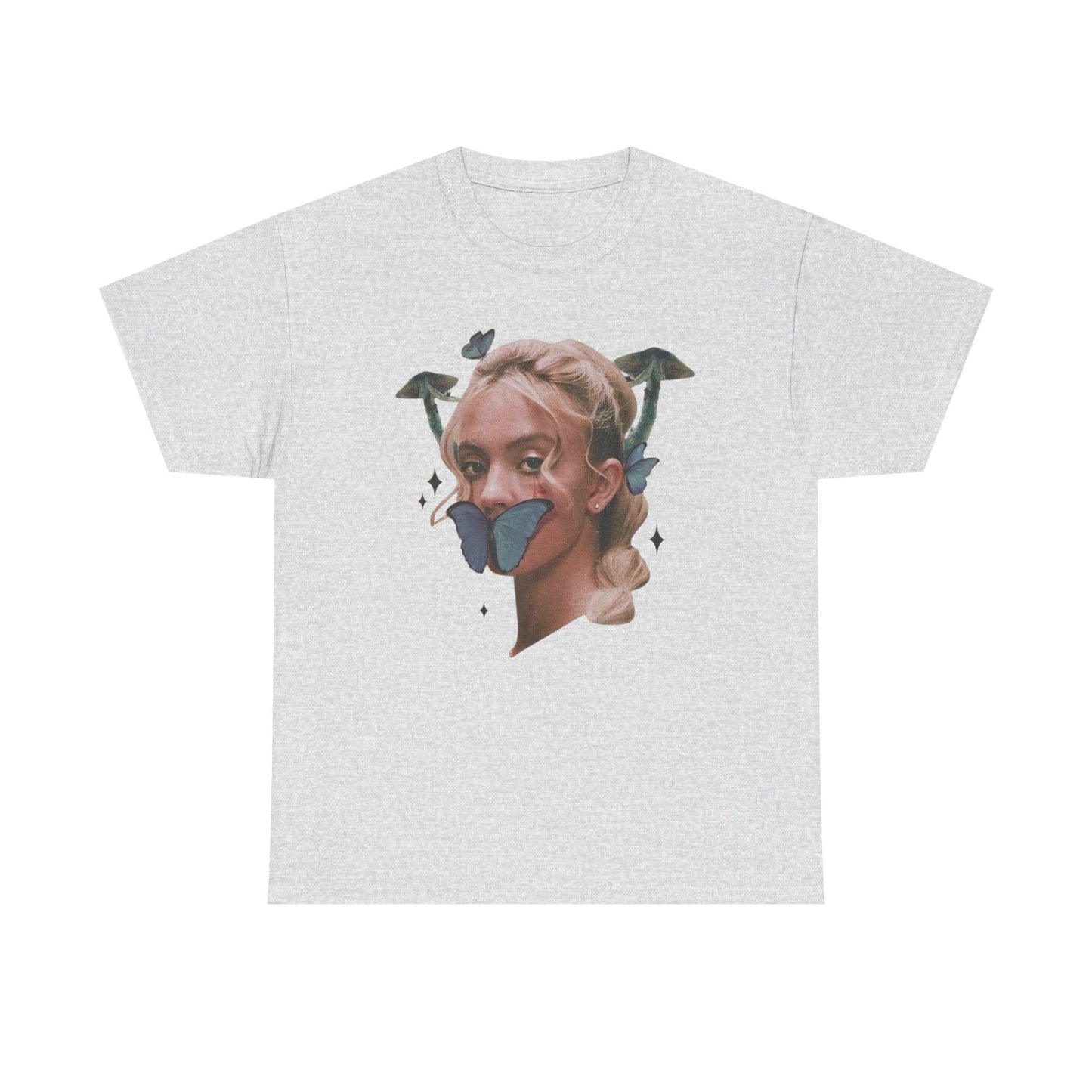 Sydney Sweeney Vintage Graphic T-Shirt Comfy Cotton Tee Brand NEW