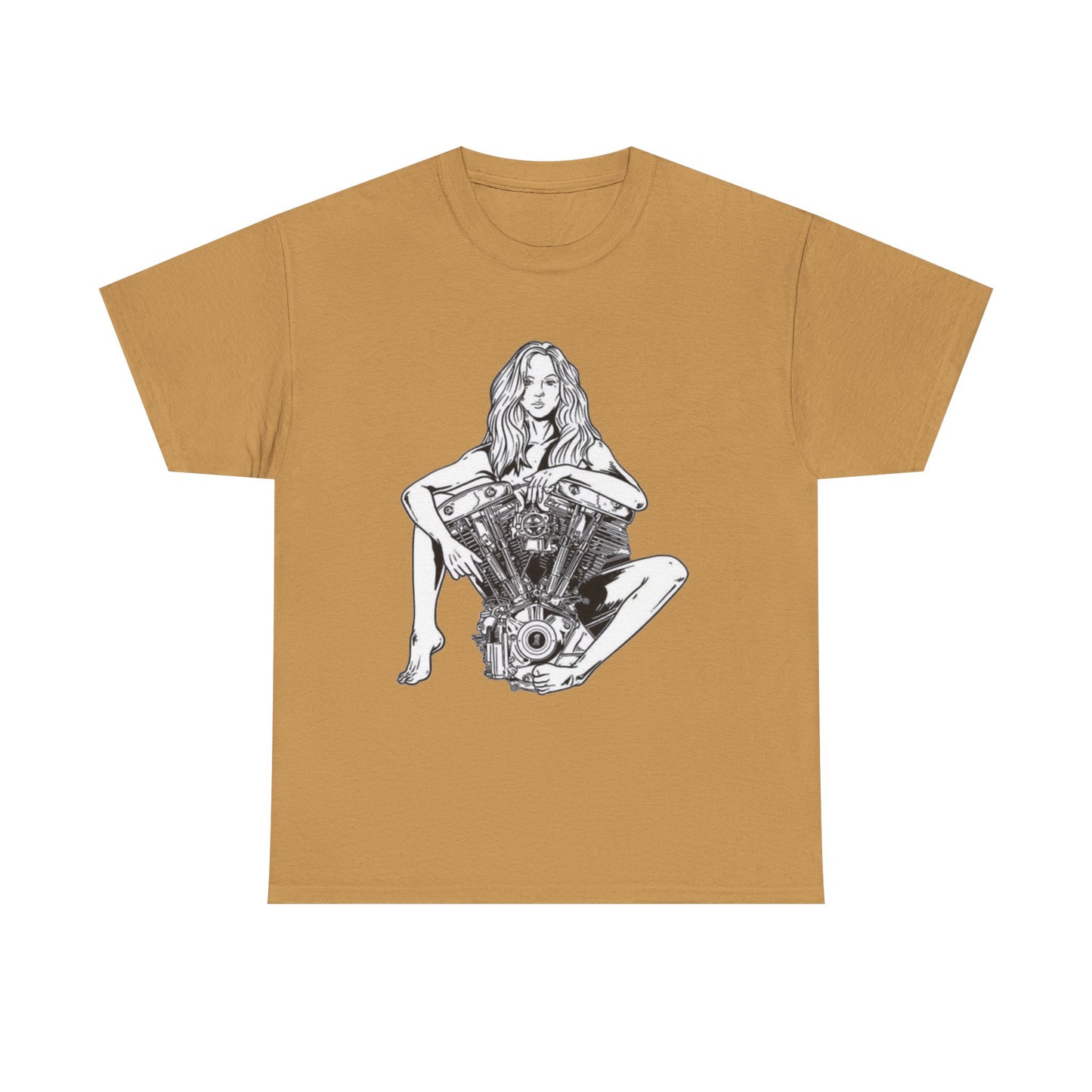 V Twin Motorcycle Model Graphic T Shirt NEW Unisex Heavy Cotton Tee