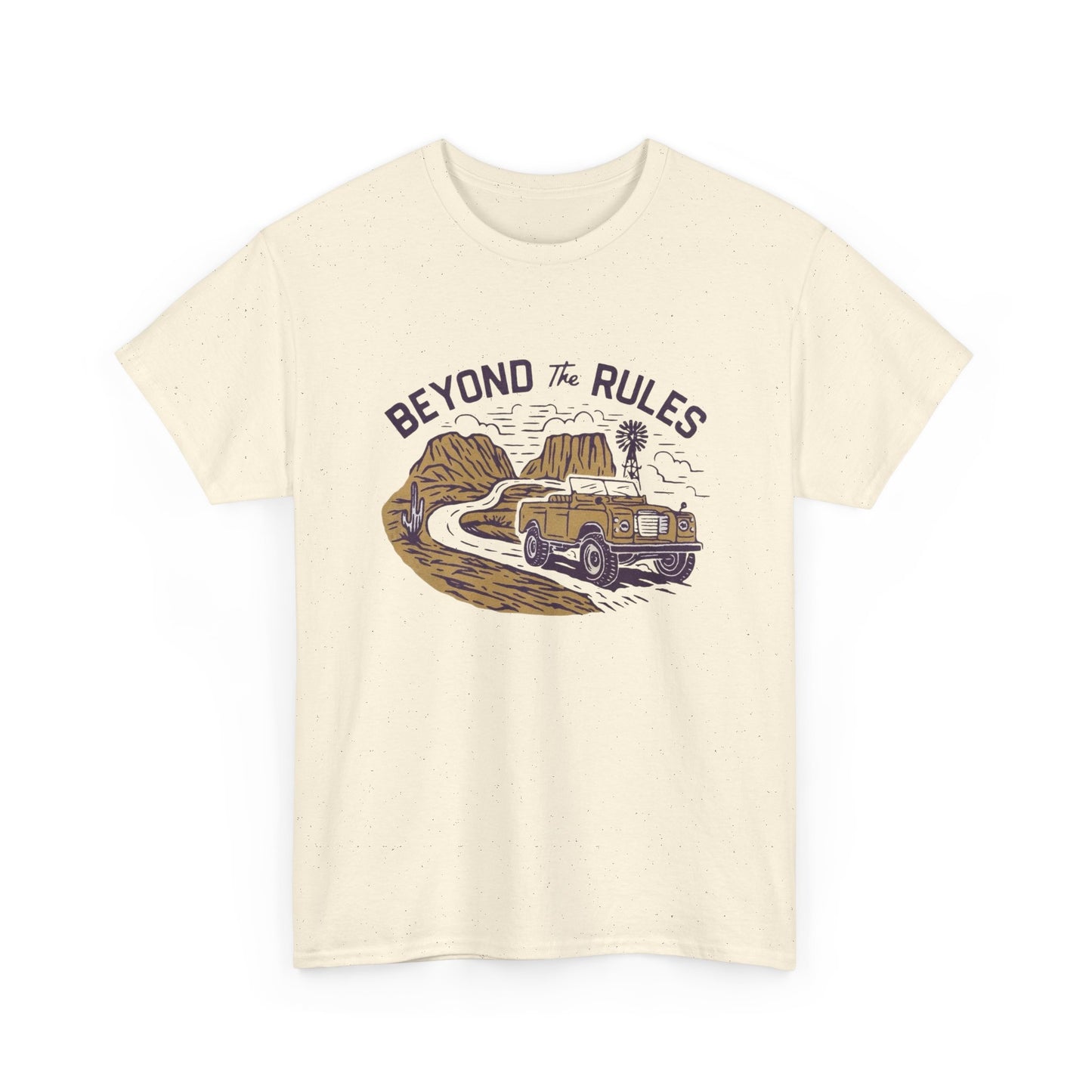 Beyond The Rules Graphic T Shirt Unisex Heavy Cotton Tee