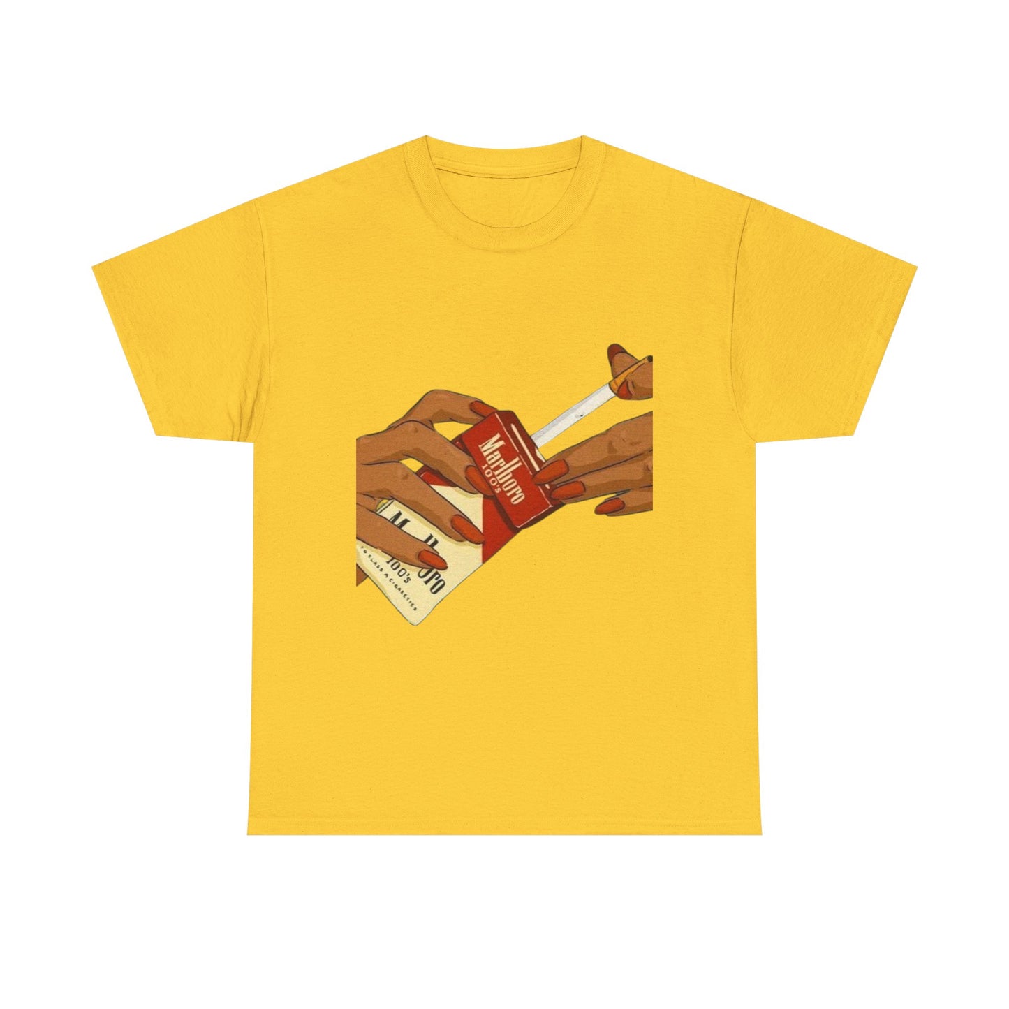 Vintage Cigarettes Graphic T Shirt NEW Adult Unisex Heavy Cotton Tee